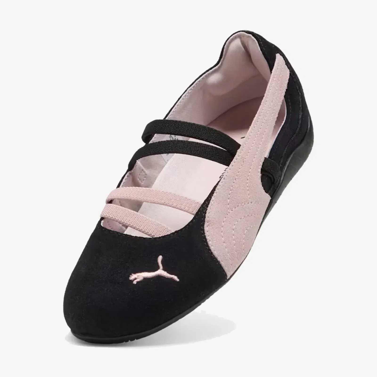 PUMA SPEEDCAT SUEDE BALLET { PUMA BLACK-MAUVE MIST