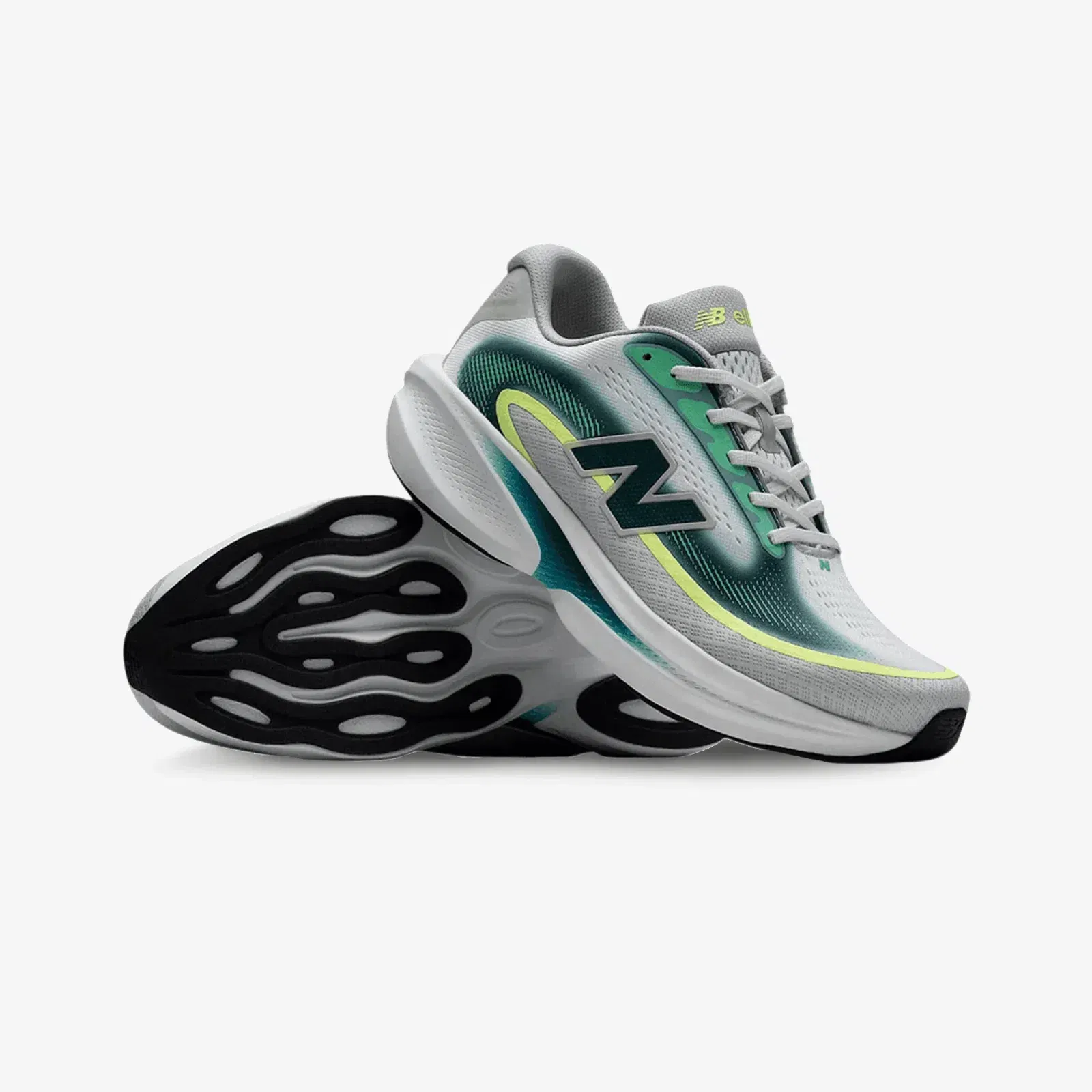 New Balance ELLIPSE V1 { GLINT BLUE/MEDUSA GREEN