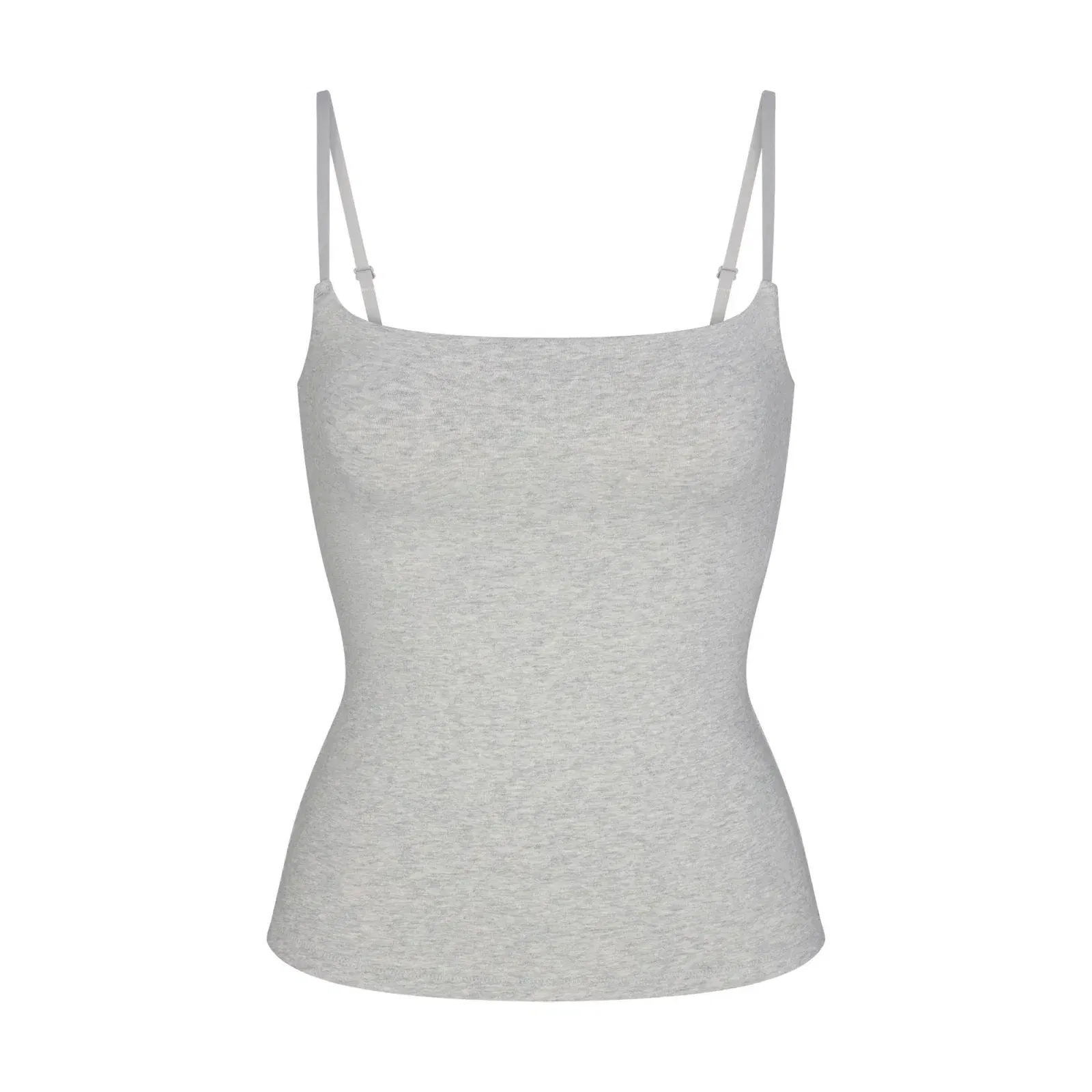 Skims Cotton Jersey Cami Light Heather Grey