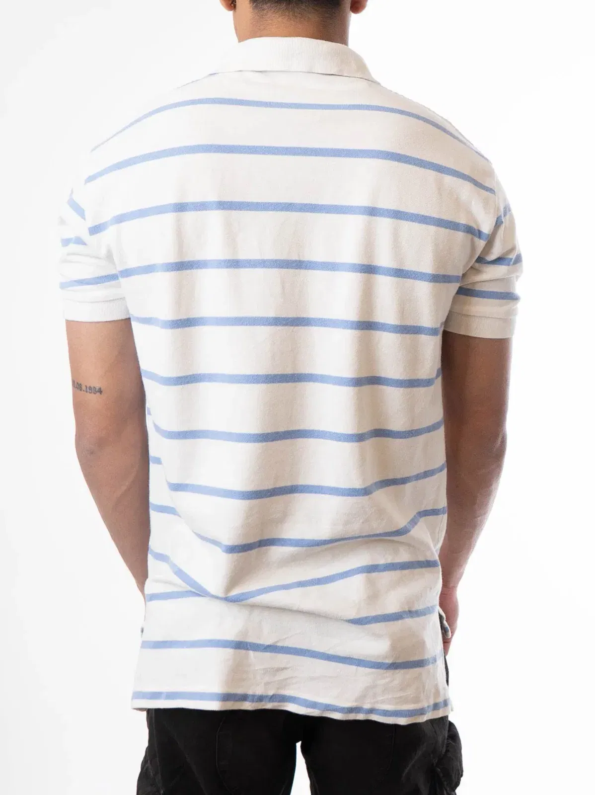 Polo Ralph Lauren Striped Polo T-Shirt (M)