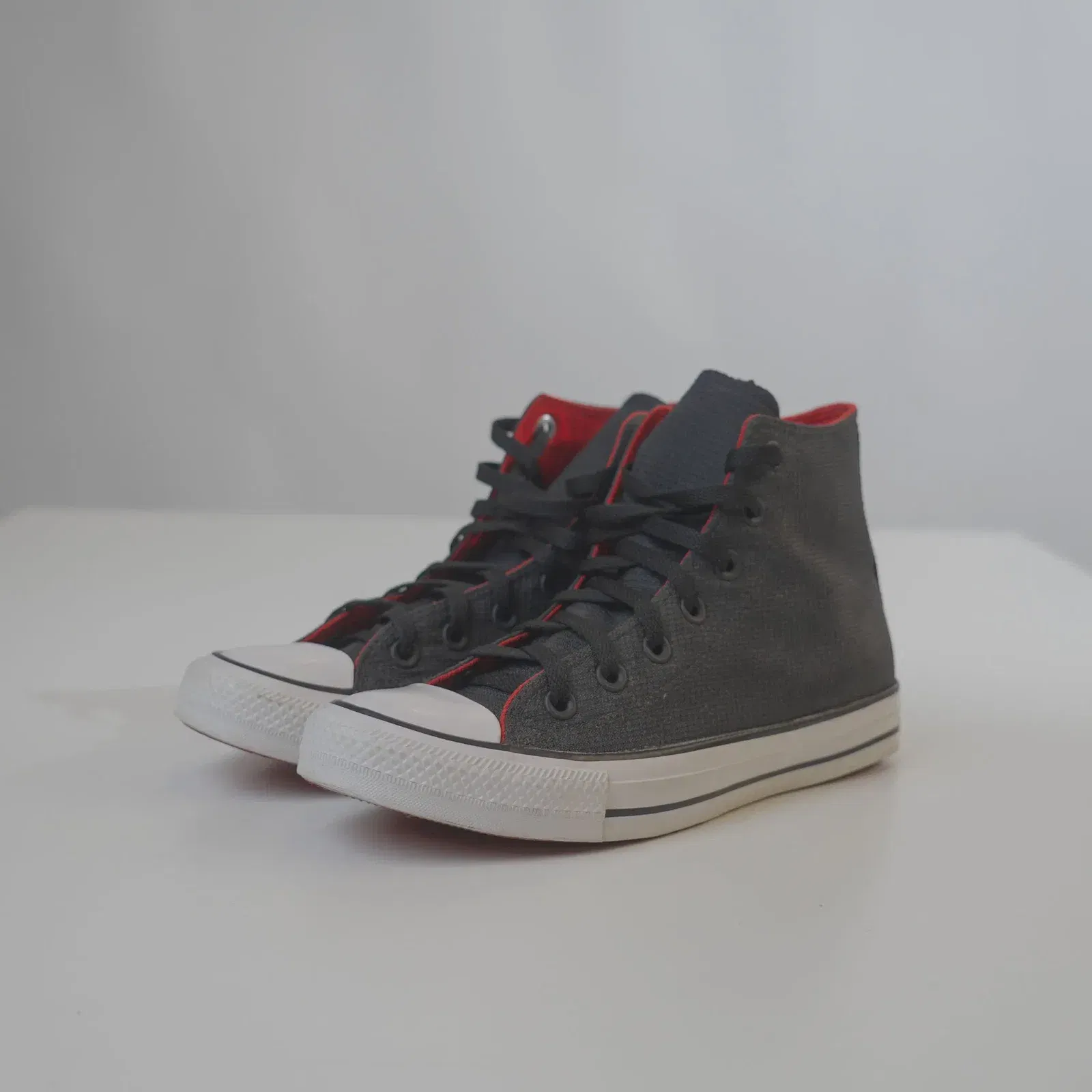Converse Chuck Taylor All Star 90S Retro Black/Red High Sneakers (UK 6)