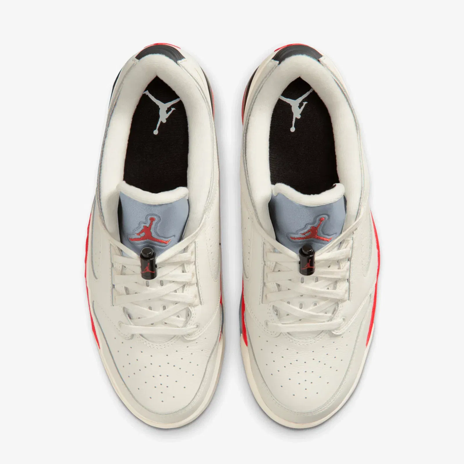 JORDAN SIXTY PLUS LOW { SAIL/FIRE RED-BLACK-REFLECT SILVER