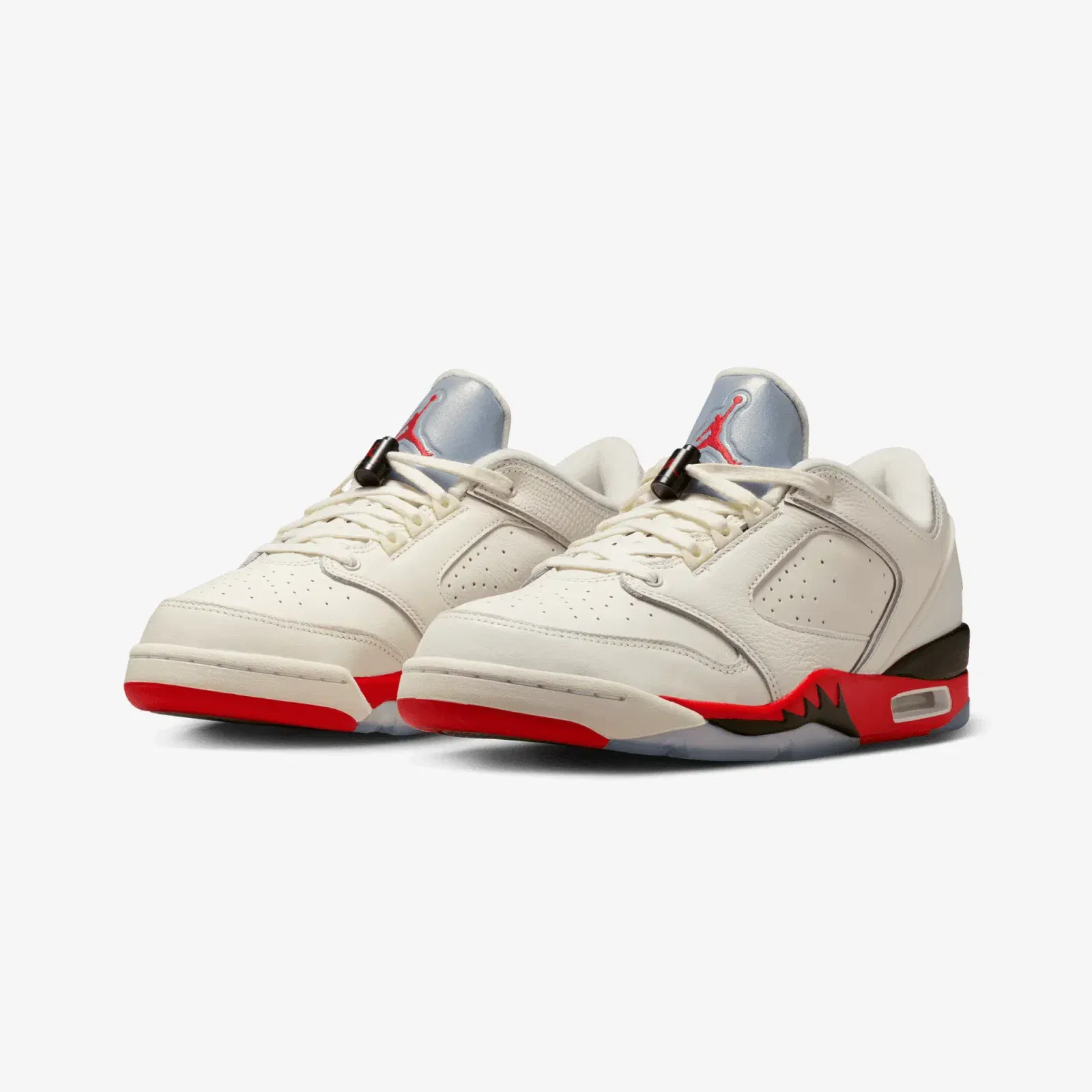 JORDAN SIXTY PLUS LOW { SAIL/FIRE RED-BLACK-REFLECT SILVER