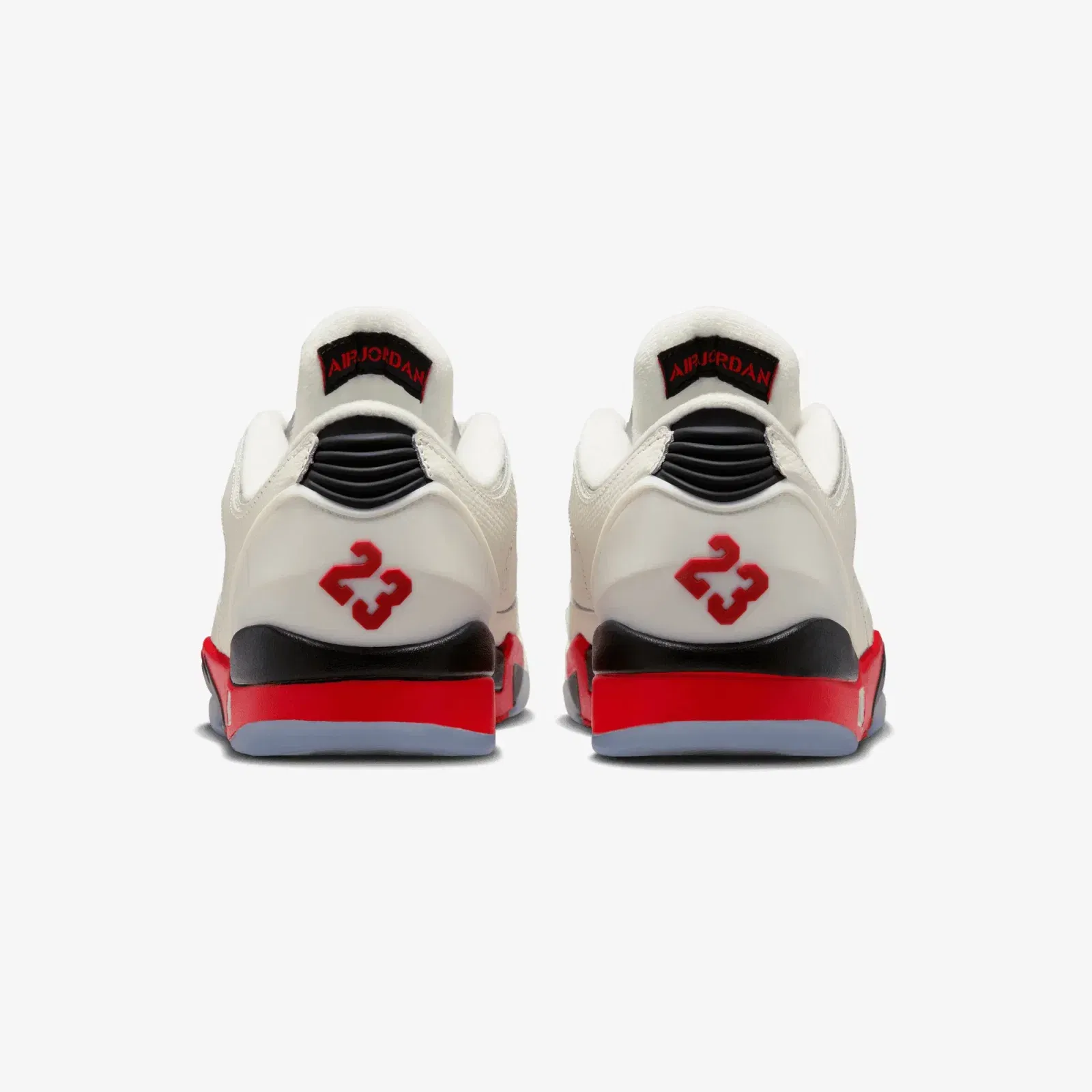 JORDAN SIXTY PLUS LOW { SAIL/FIRE RED-BLACK-REFLECT SILVER