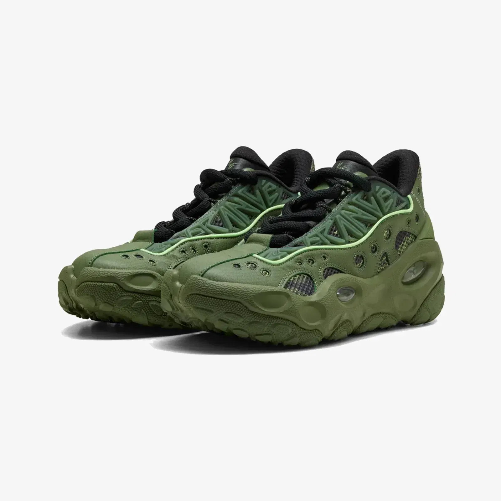 PUMA LAFRANCE RNR CAMO { AVOCADO/GREEN-FIZZY LIGHT