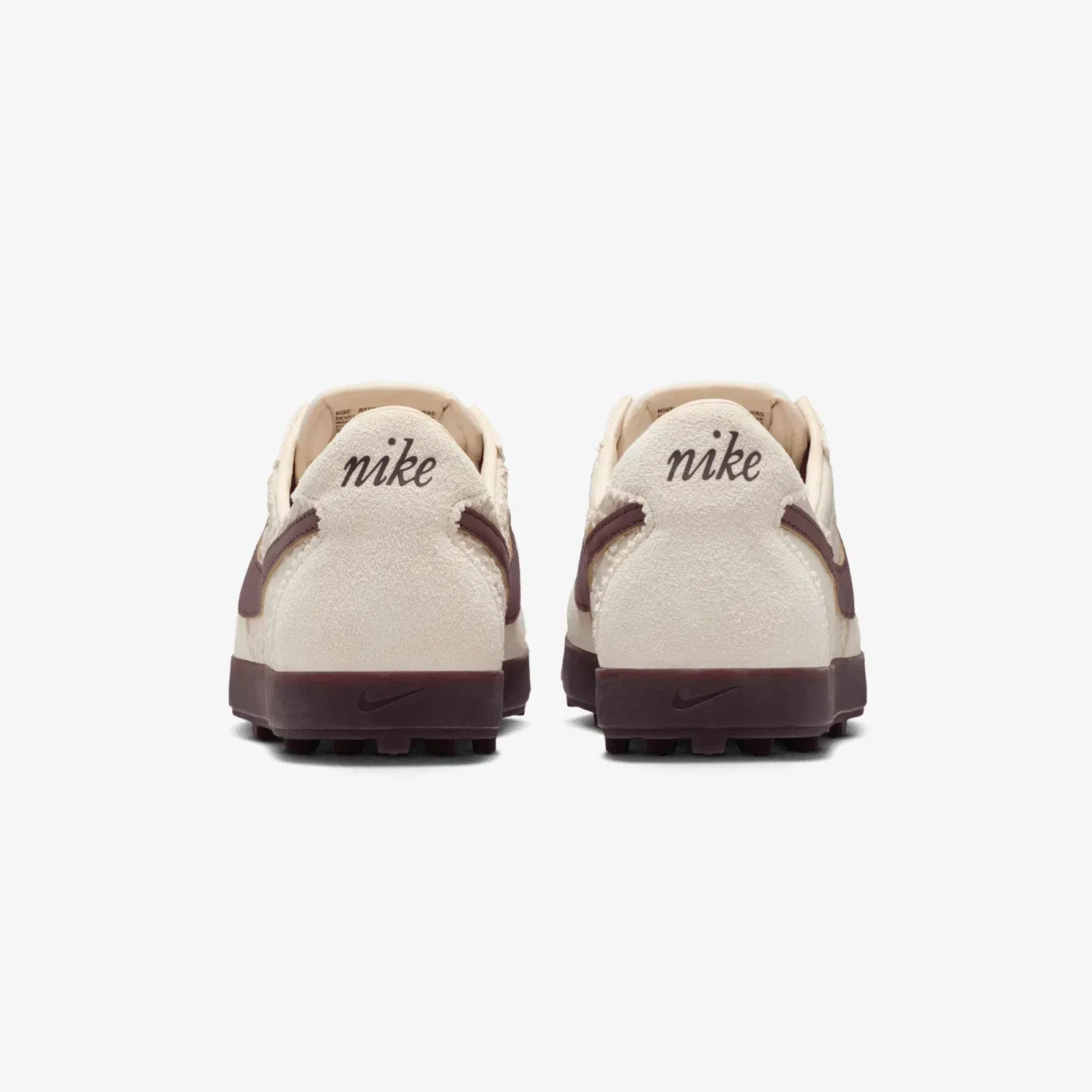 Nike ASTROGRABBER LEATHER SE { LIGHT CREAM/BURGUNDY CRUSH-ARCTIC ORANGE