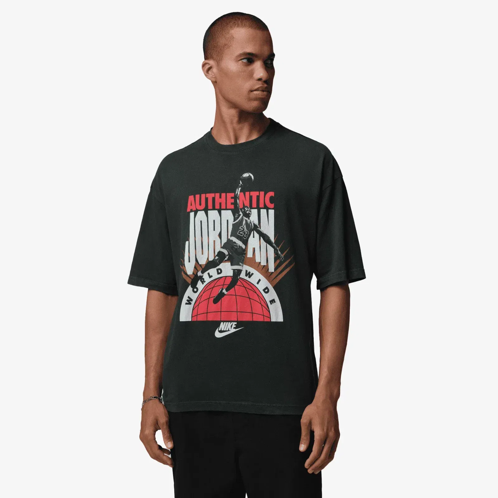 Jordan OVERSIZED REISSUE T-SHIRT { OFF NOIR/INFRARED 23