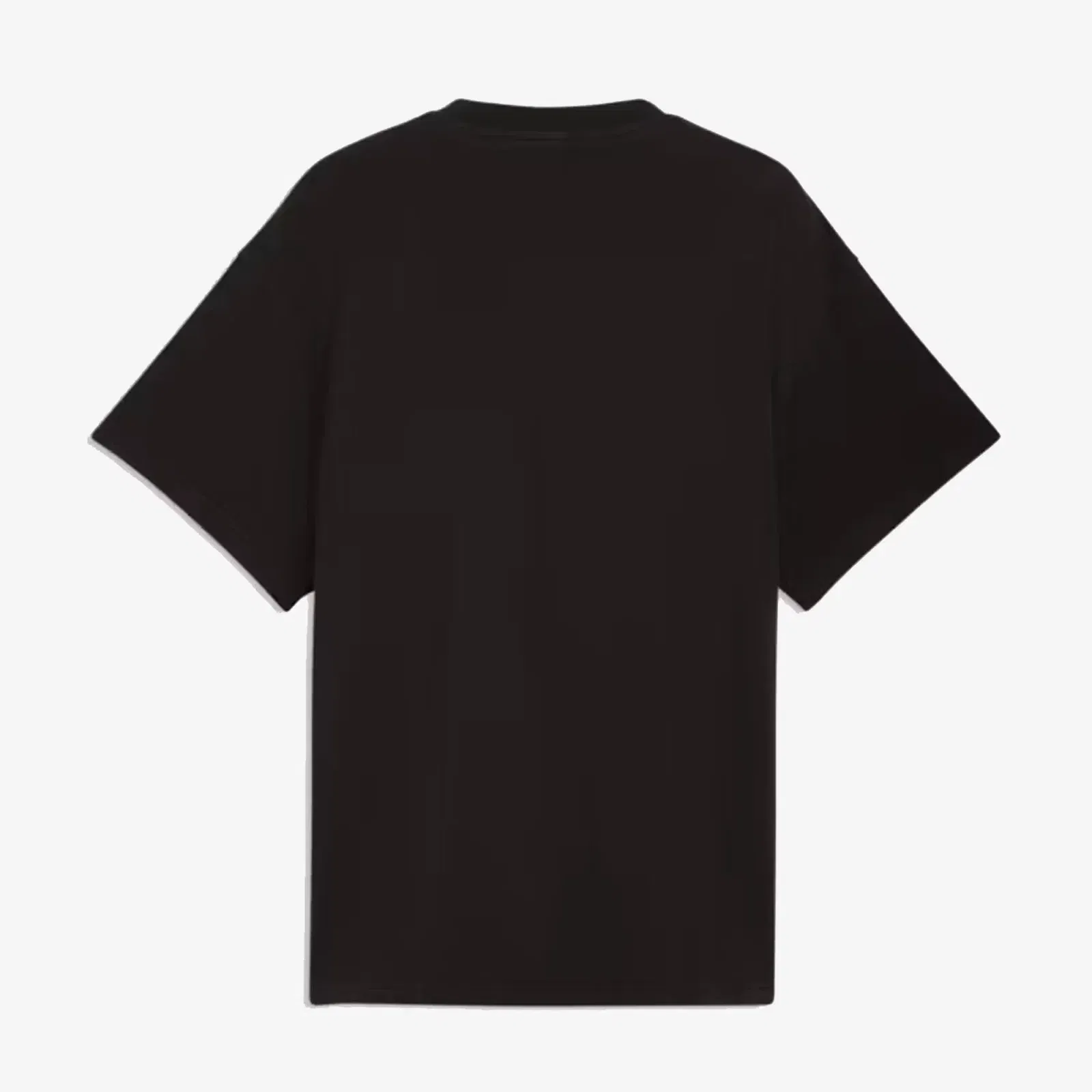 PUMA SWISH N' INK OVERSIZED BASKETBALL COTTON T-Shirt III { PUMA BLACK