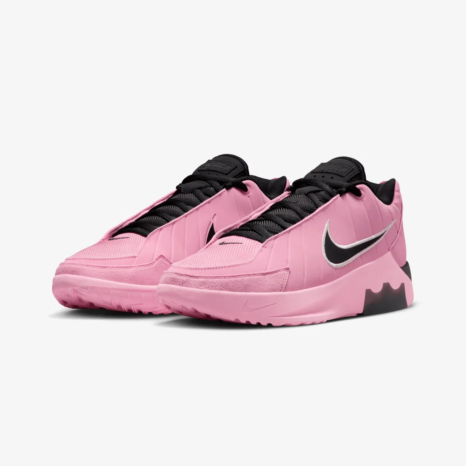 NIKE LEBRON WITNESS IX EP { ELEMENTAL PINK/BLACK-PINK-PINK FOAM