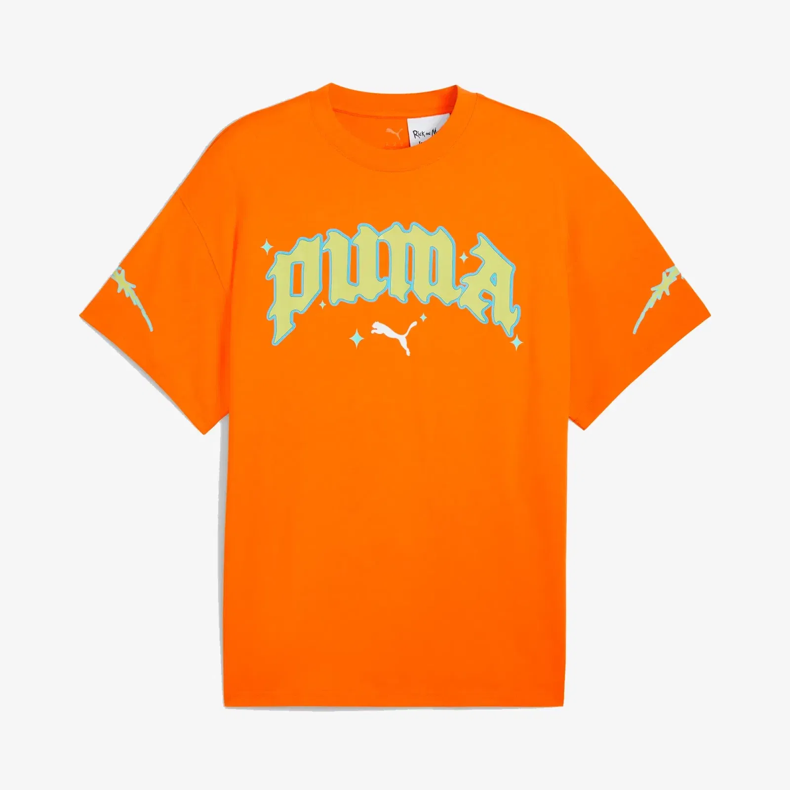 PUMA x RICK AND MORTY T-Shirt 2 { RICKIE ORANGE