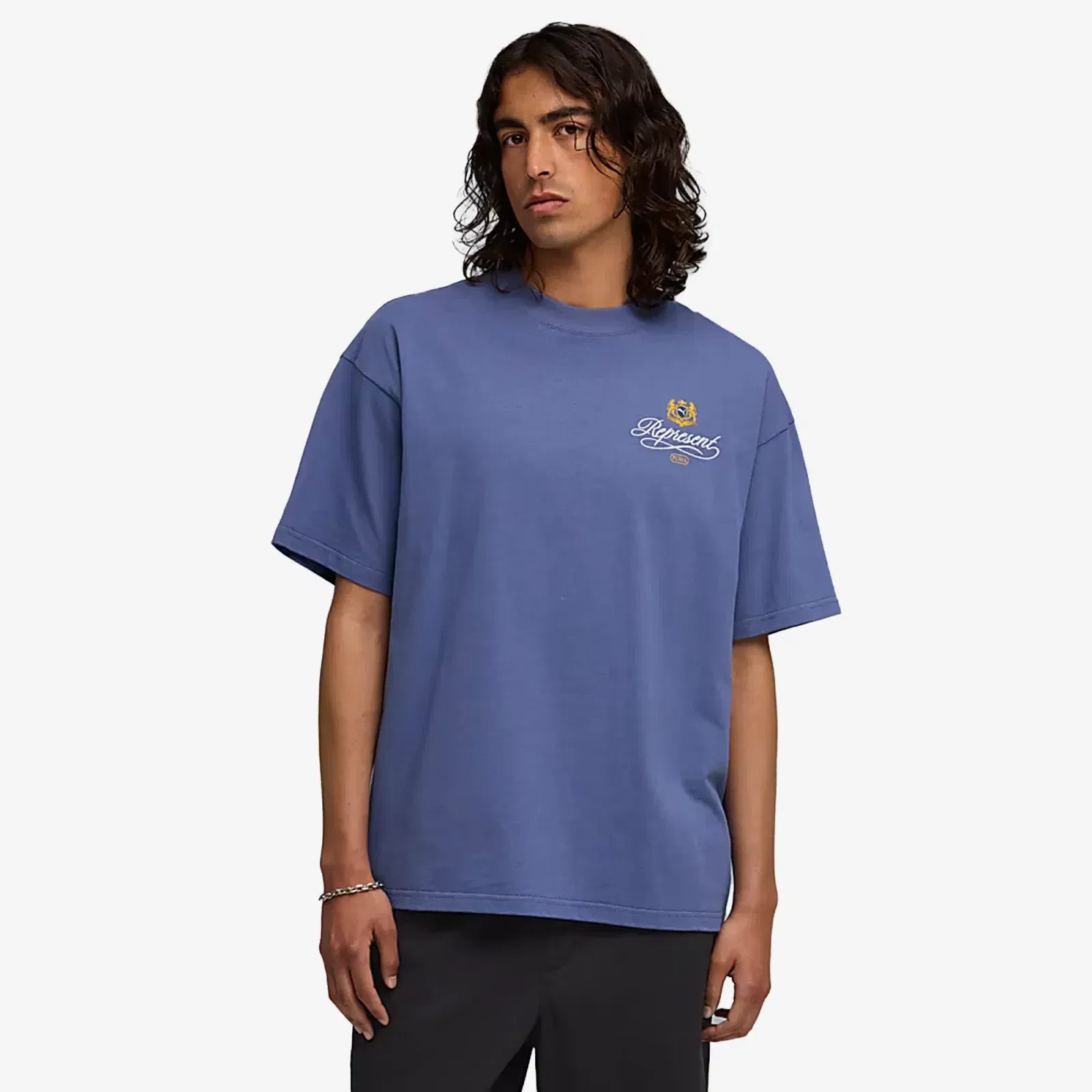 PUMA x REPRESENT GRAPHIC T-Shirt { BLUE DUSK