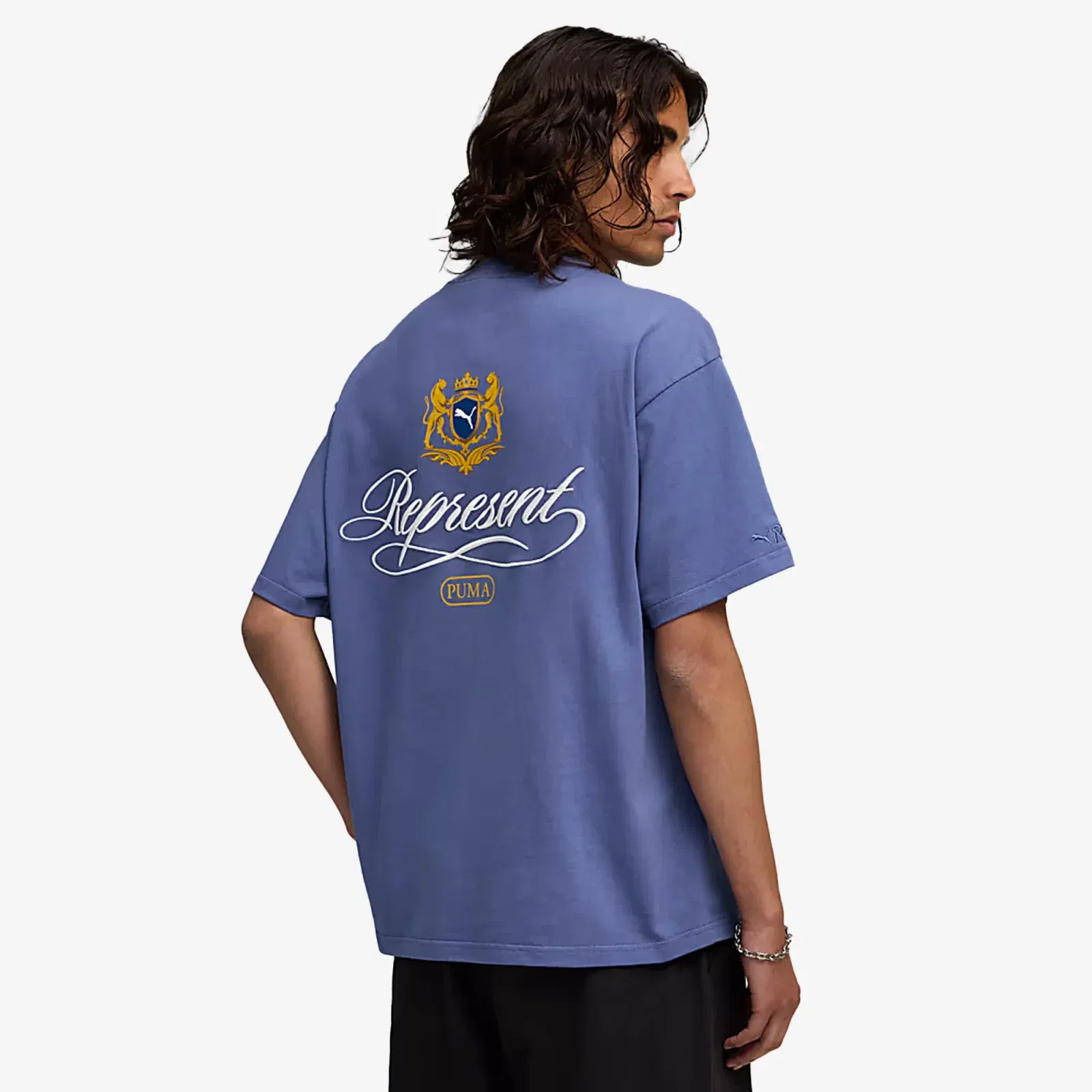 PUMA x REPRESENT GRAPHIC T-Shirt { BLUE DUSK