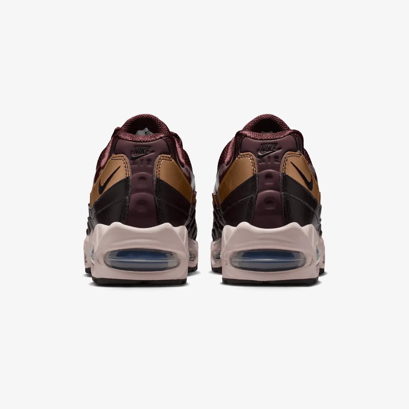 Nike AIR MAX 95 BIG BUBBLE SE { BURGUNDY CRUSH/MTLC RED BRONZE