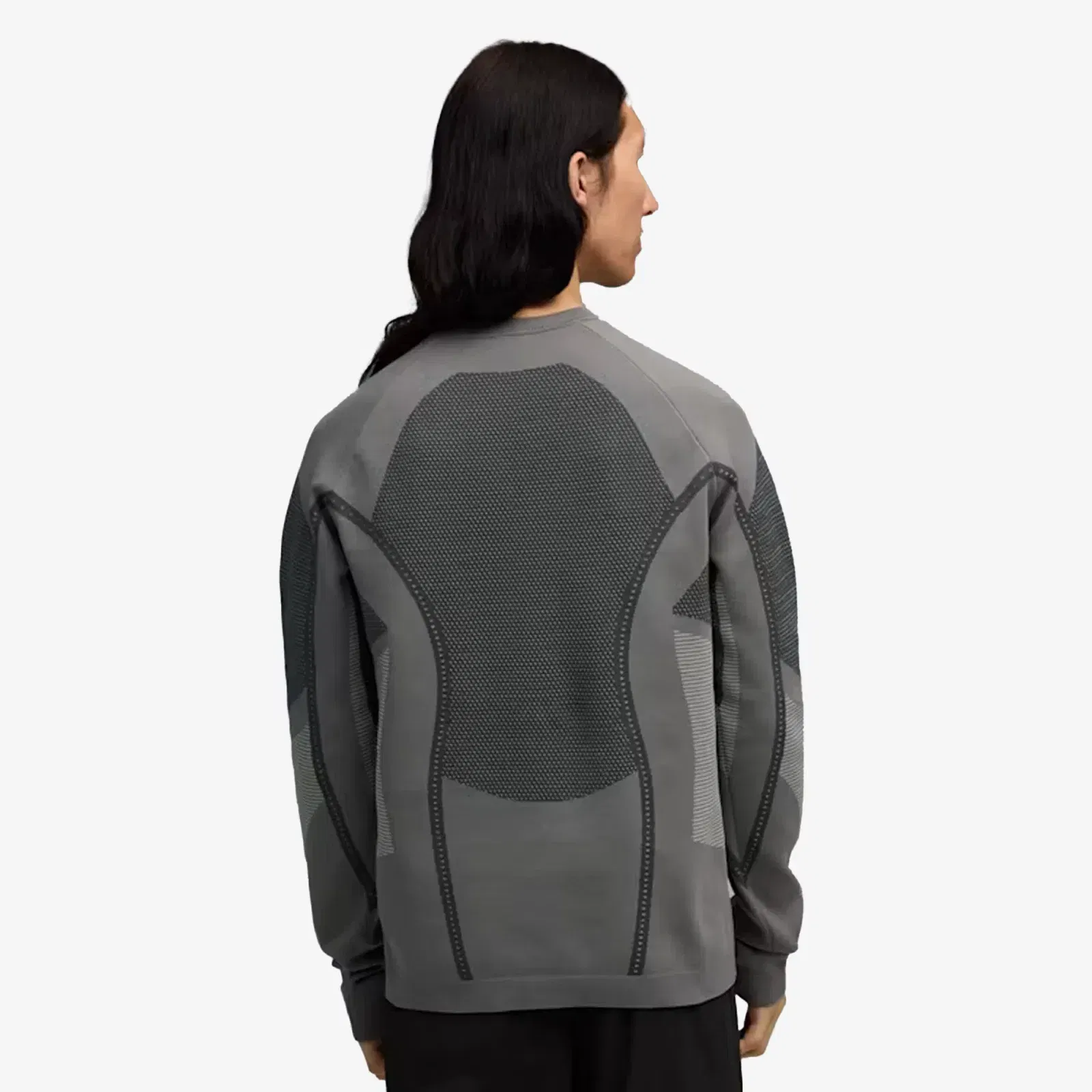 PUMA x SAN SAN GEAR KNIT SWEATER { COOL MID GRAY