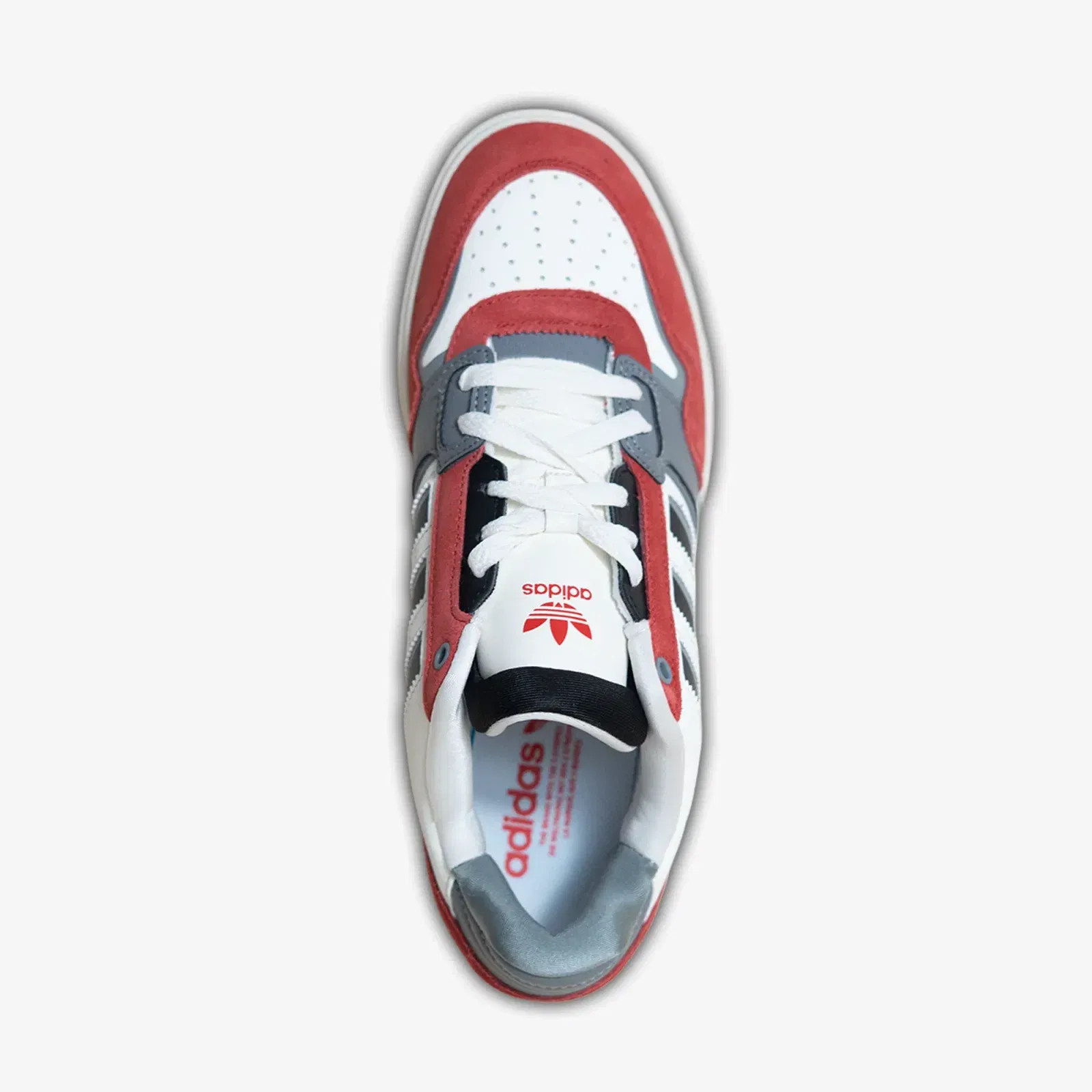 Adidas DROP STEP LOW 2.0 { OWHITE/GRETHR/COLRED