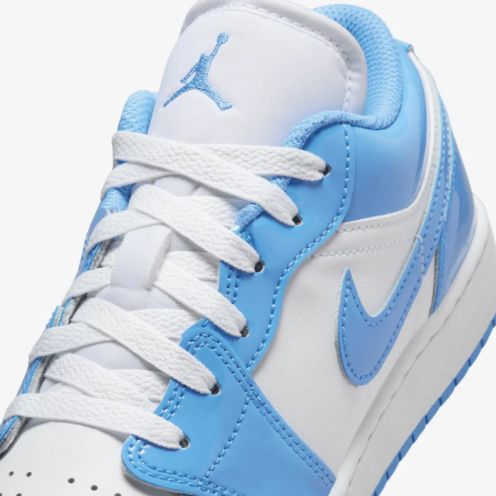 JORDAN AIR JORDAN 1 LOW SE (GS) { WHITE/LEGEND BLUE