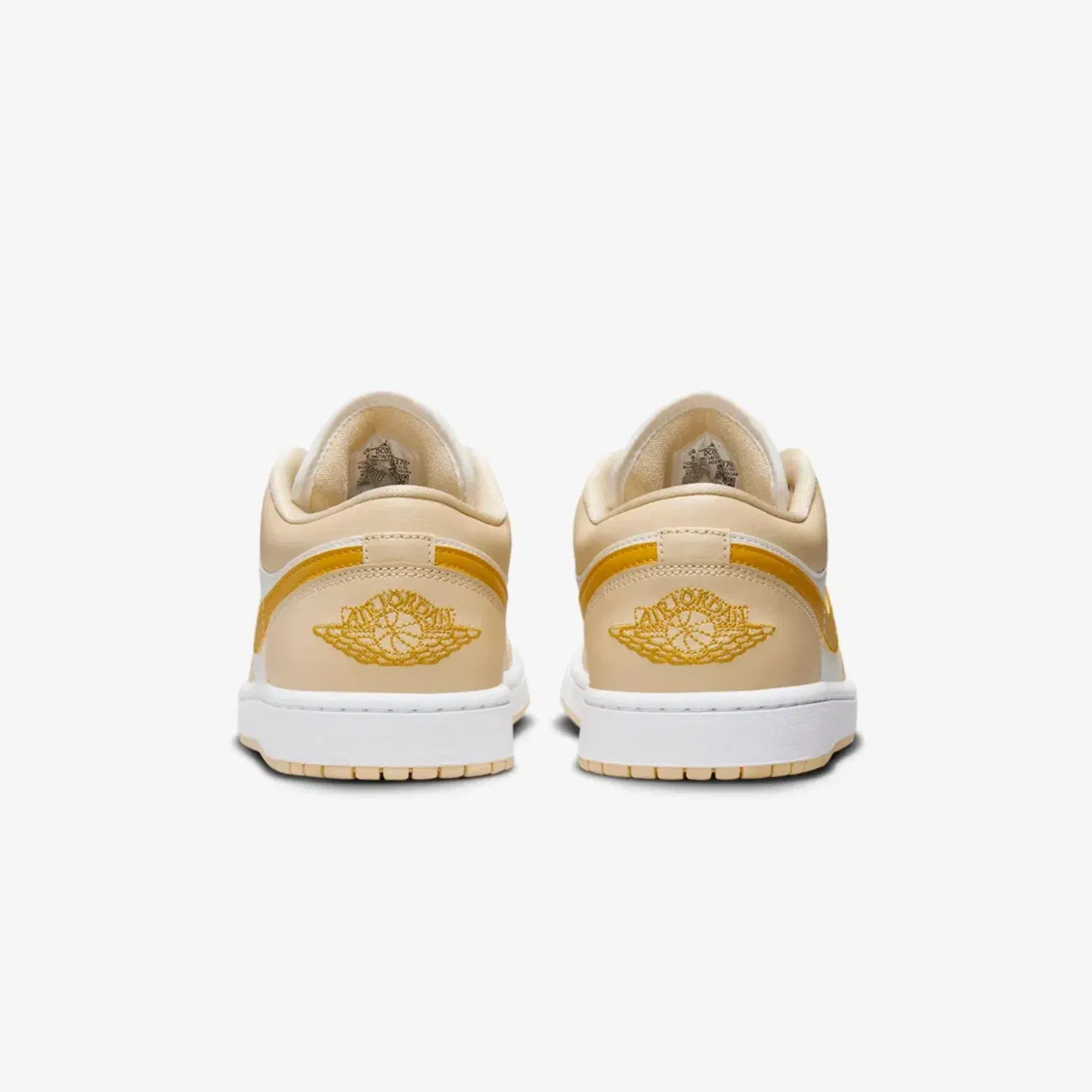 Jordan AIR JORDAN 1 LOW { SAIL/YELLOW OCHRE-PALE VANILLA-WHITE