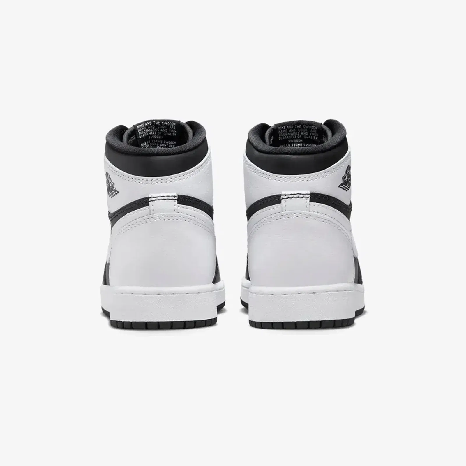 Jordan AIR JORDAN 1 HIGH OG (GS) { BLACK/WHITE-WHITE