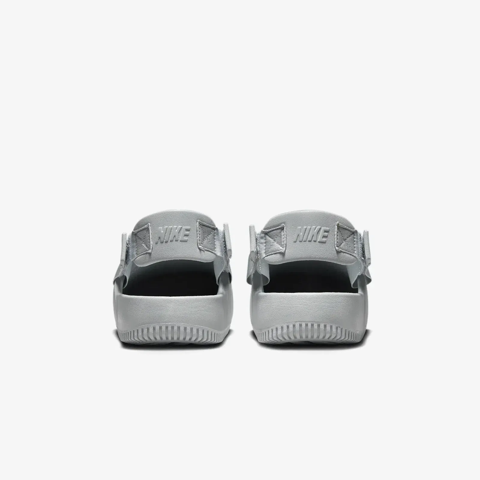 Nike CALM MULES { LT SMOKE GREY/LT SMOKE GREY