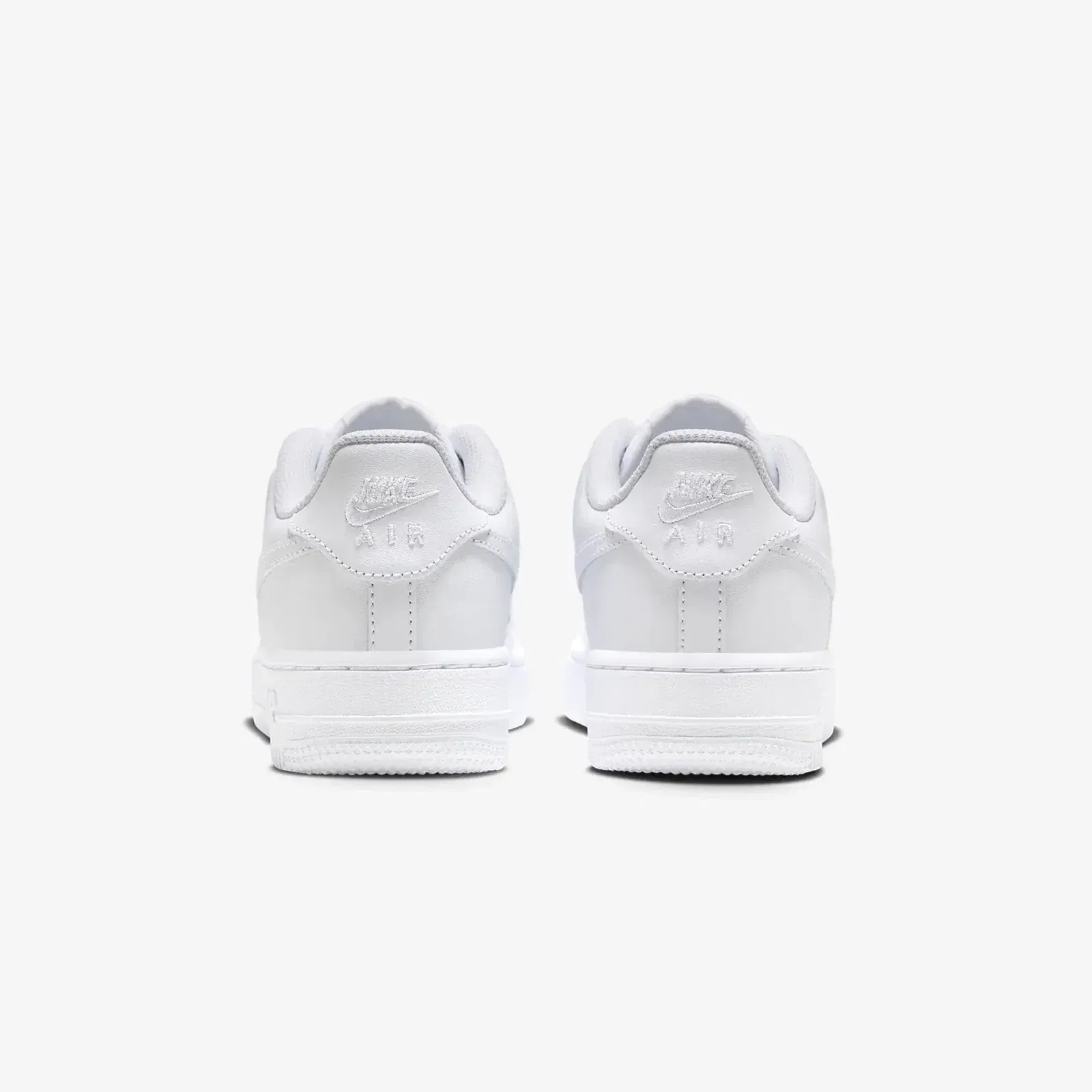 Nike AIR FORCE 1 LE (GS) "WHITE/WHITE/WHITE"
