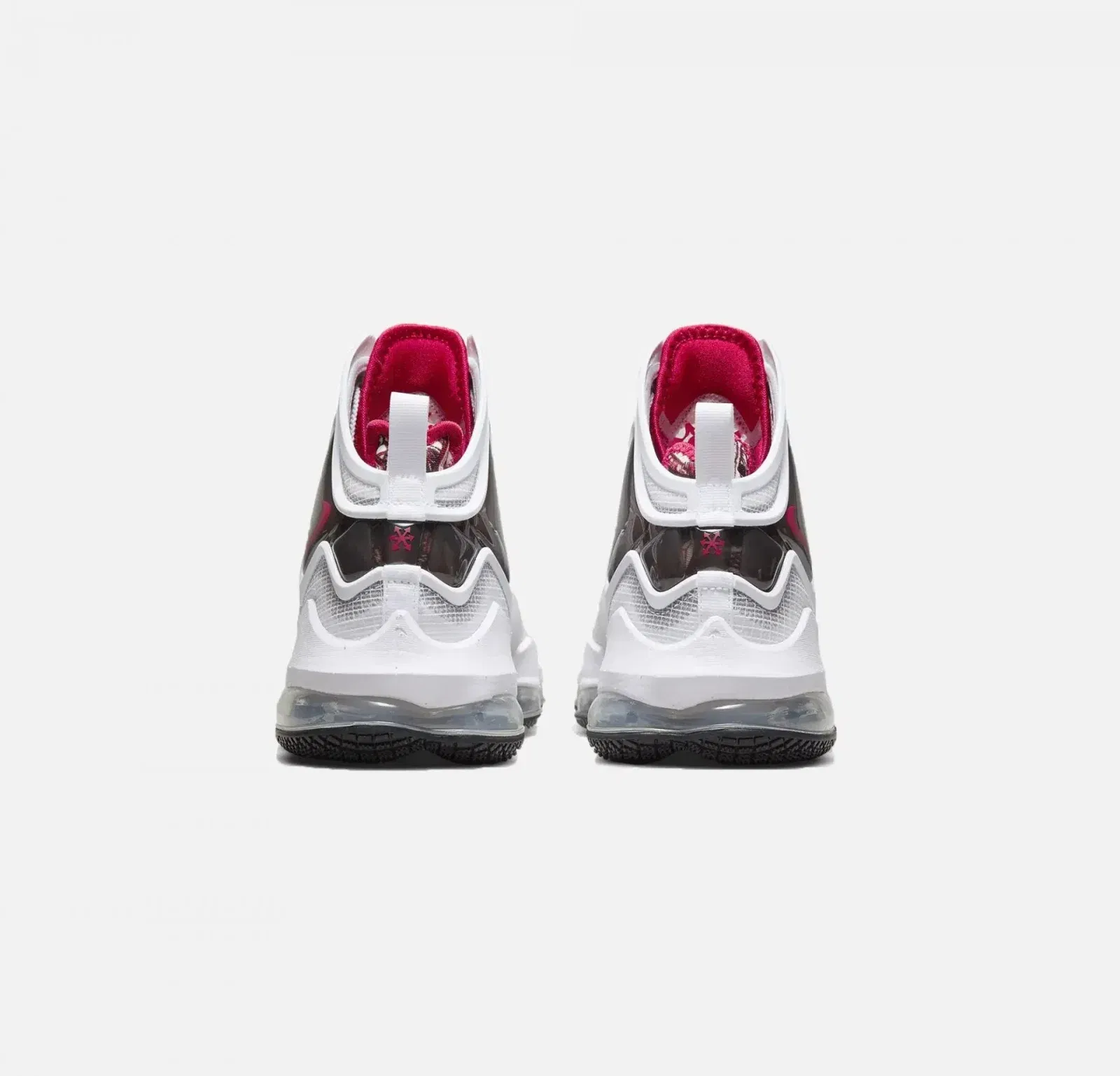Nike LEBRON 19 { WHITE / UNIVERSITY RED