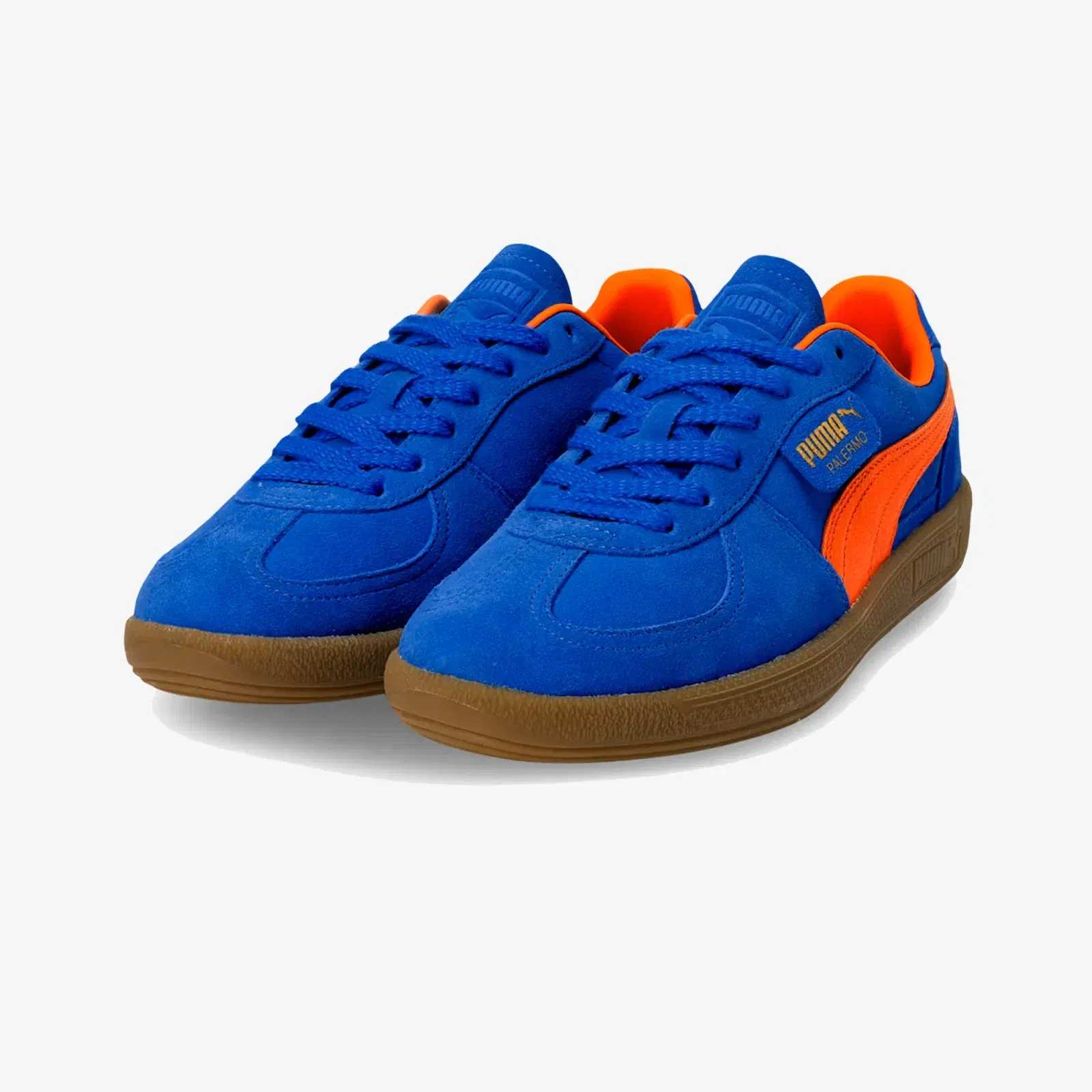 PUMA PALERMO CLASSIC COMFORT LOW { BLUE-FLAME FLICKER-GUM