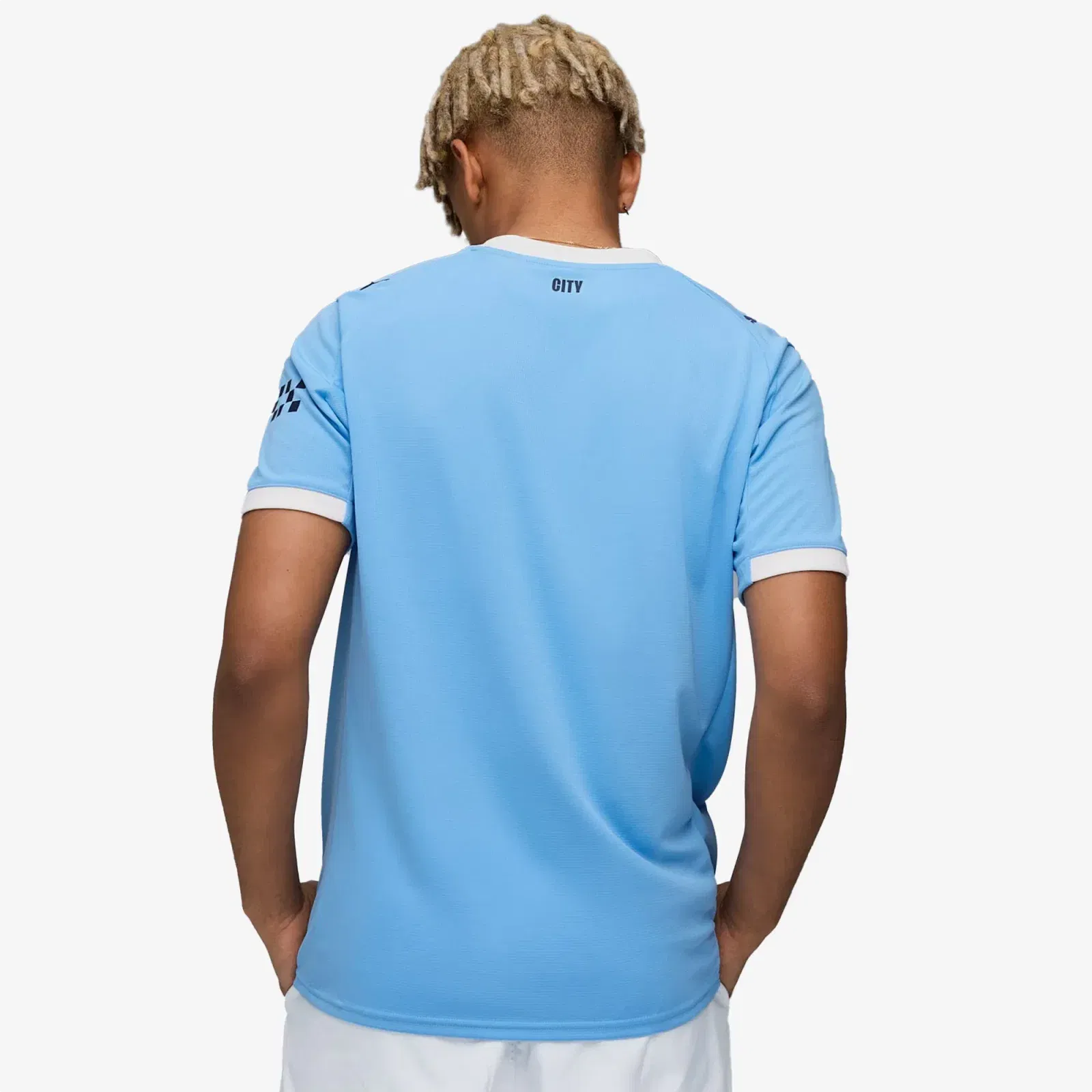 PUMA MANCHESTER CITY 25/26 HOME REPLICA JERSEY { LIGHT BLUE