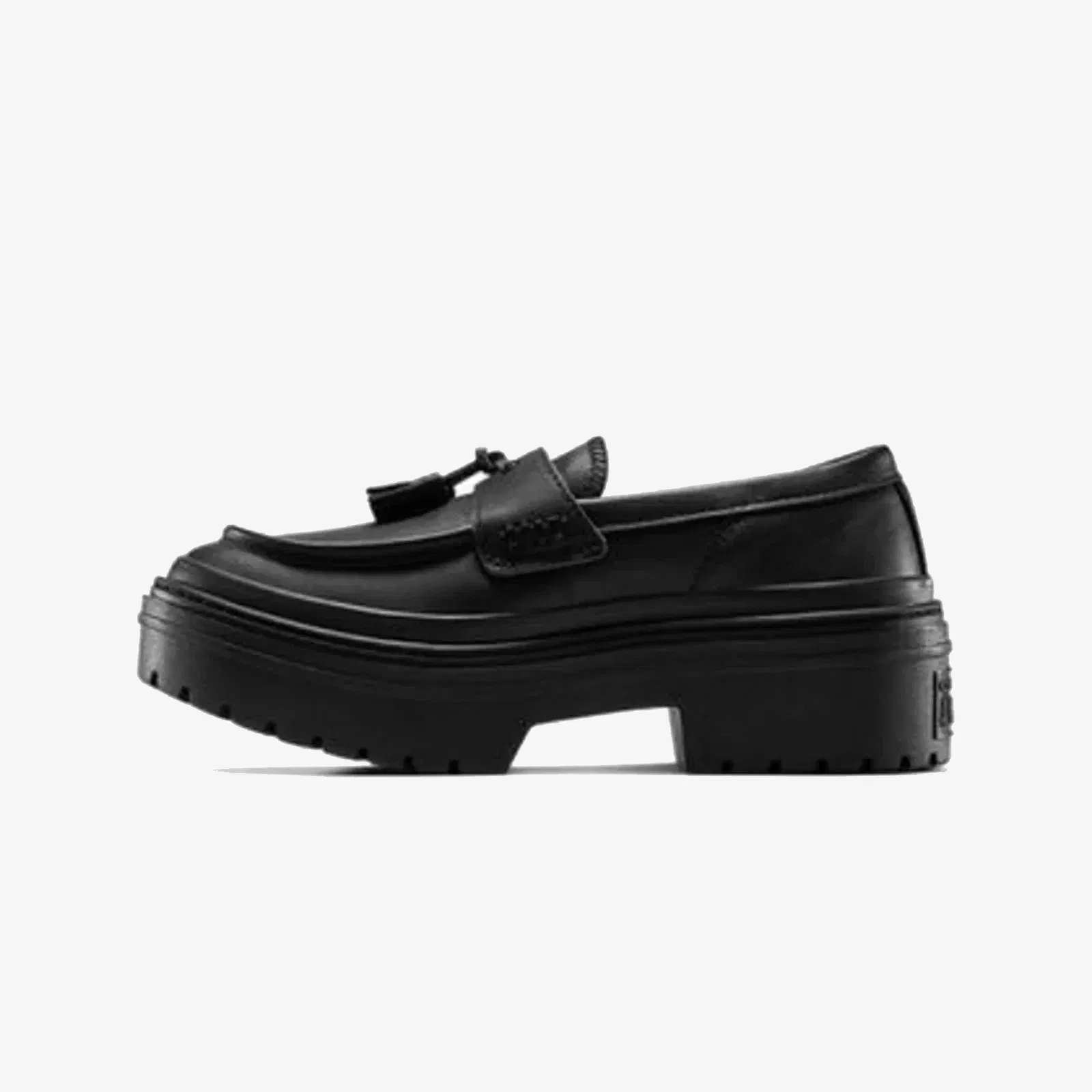 Converse CHUCK TAYLOR ALL STAR LUGGED HEEL LOAFER CUERO { BLACK