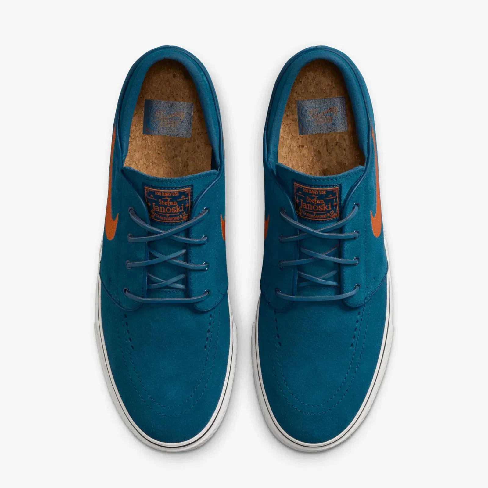 Nike SB ZOOM JANOSKI OG+ { BLUE FORCE/CAMPFIRE ORANGE-BLUE FORCE