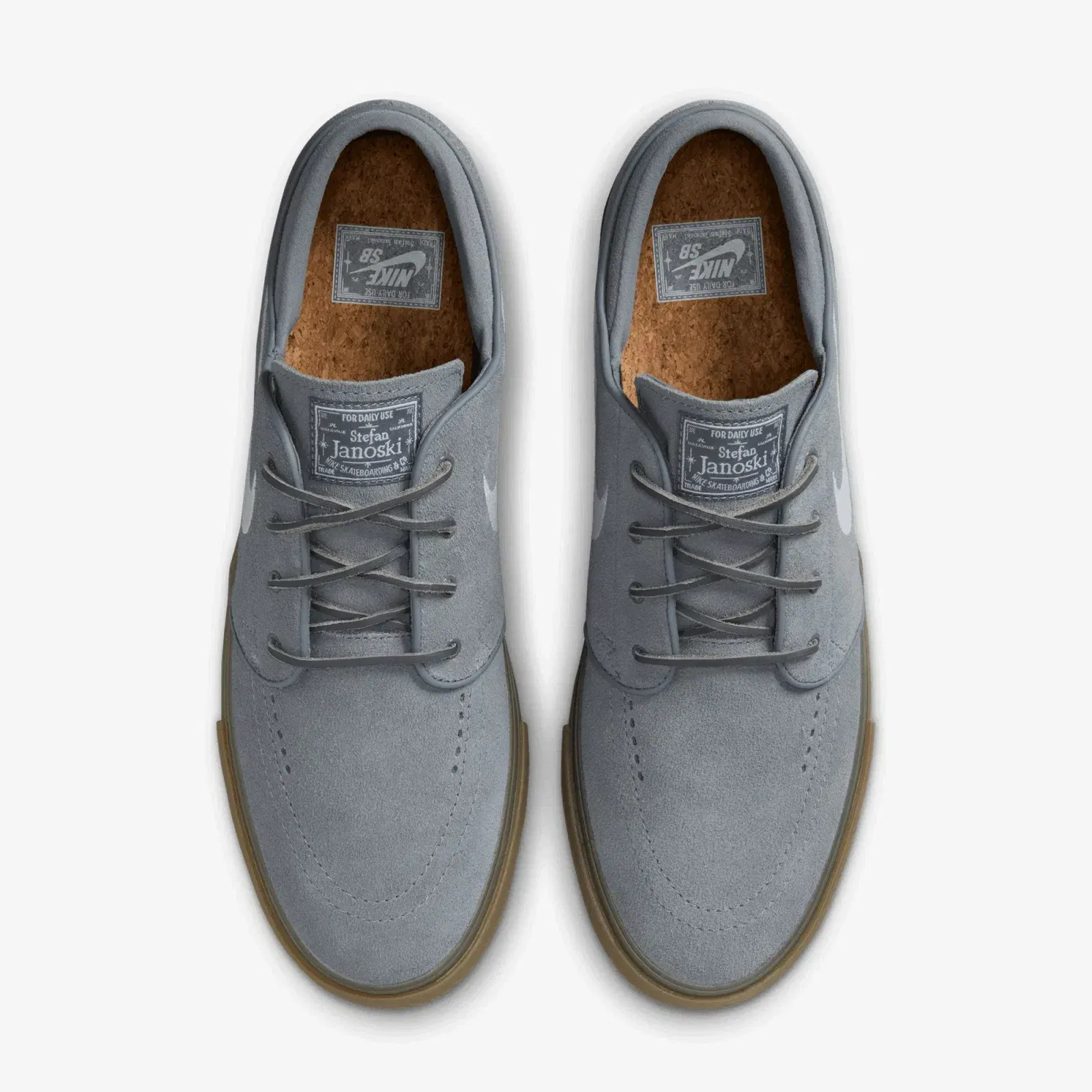 Nike SB ZOOM JANOSKI OG+ { COOL GREY/WHITE-COOL GREY