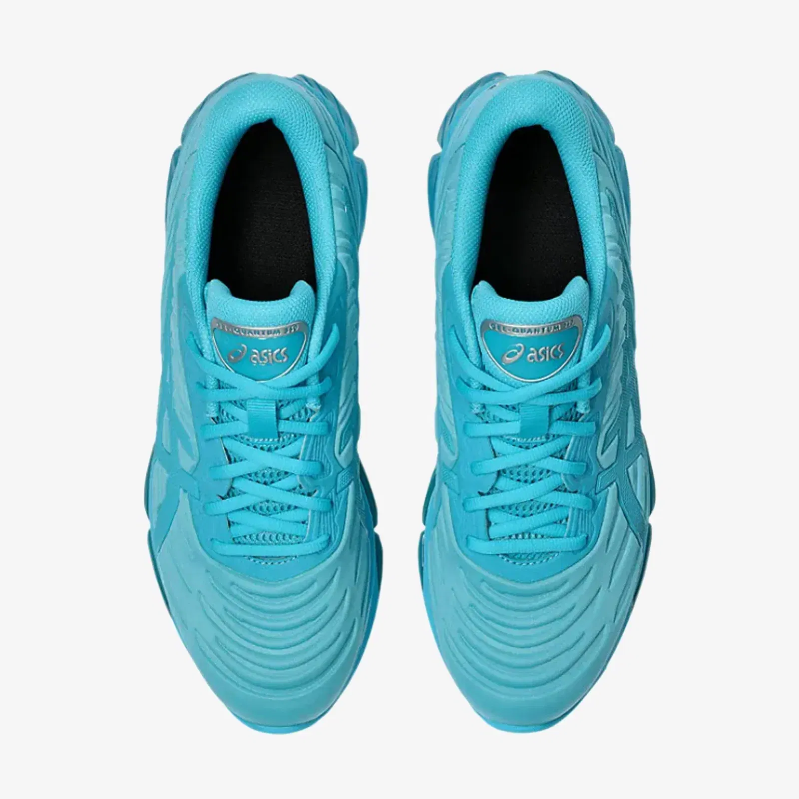 ASICS GEL-QUANTUM 360 VIII EMBOSS { BRIGHT CYAN/AQUARIUM