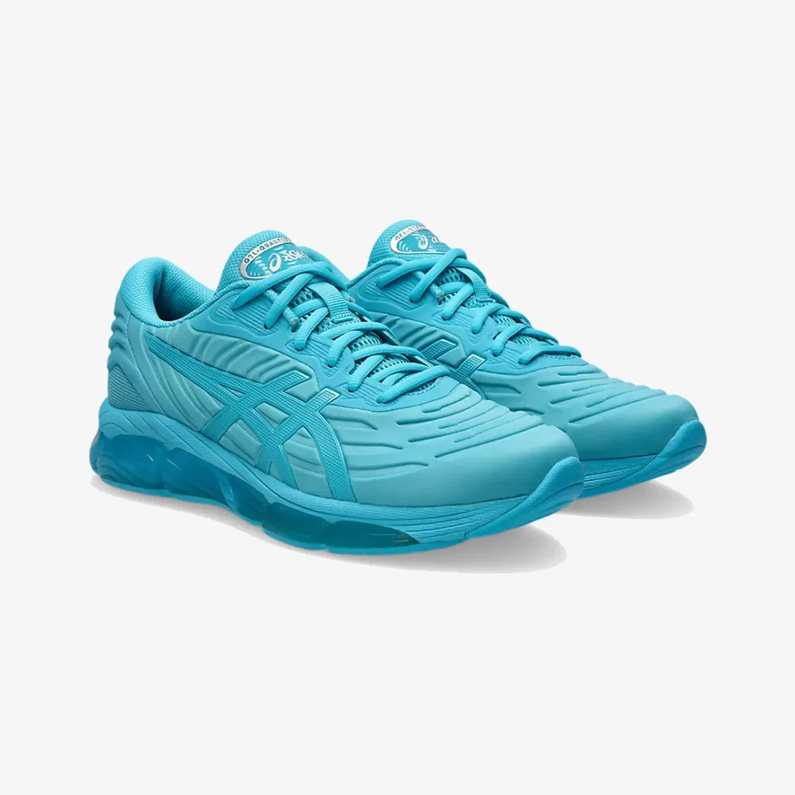 ASICS GEL-QUANTUM 360 VIII EMBOSS { BRIGHT CYAN/AQUARIUM