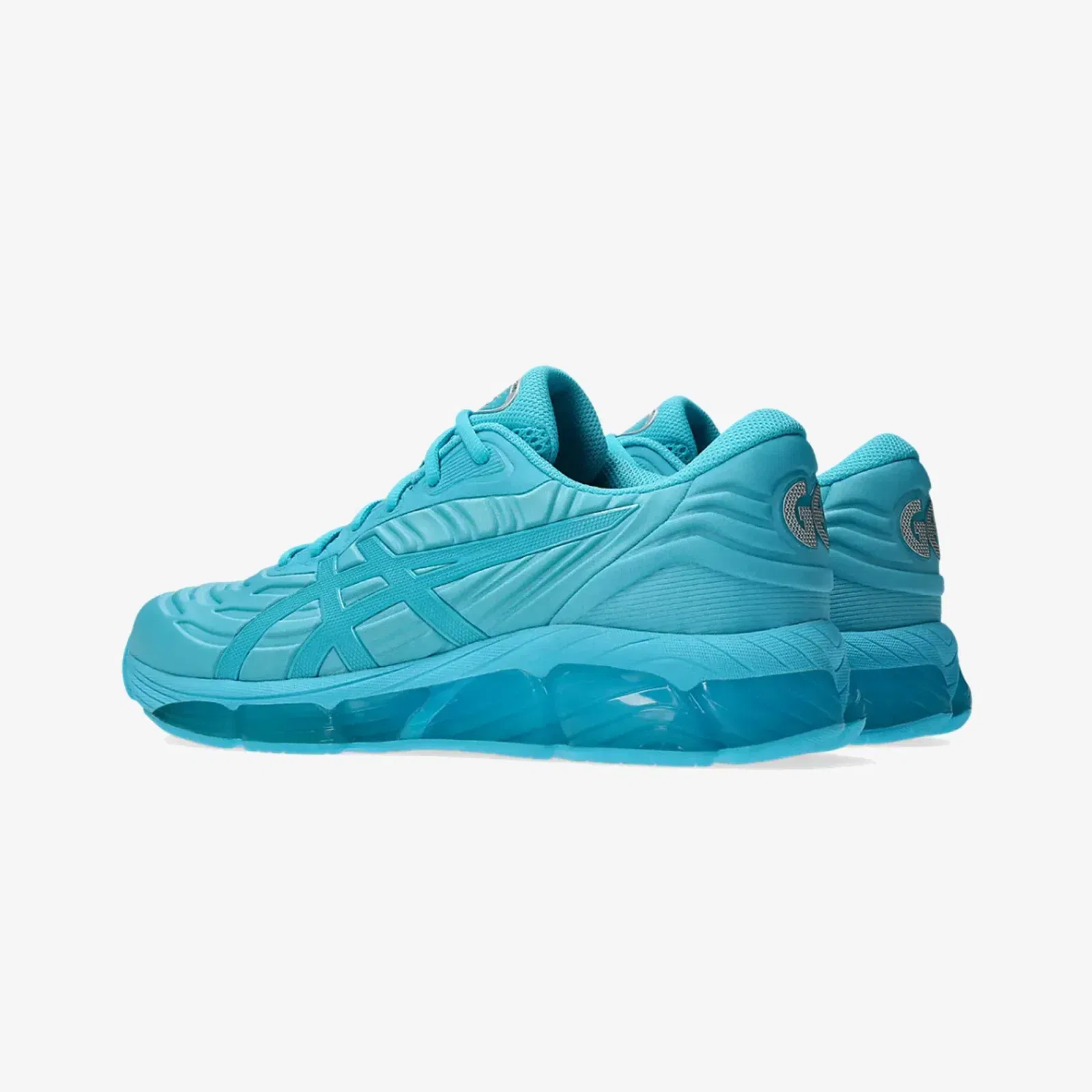 ASICS GEL-QUANTUM 360 VIII EMBOSS { BRIGHT CYAN/AQUARIUM