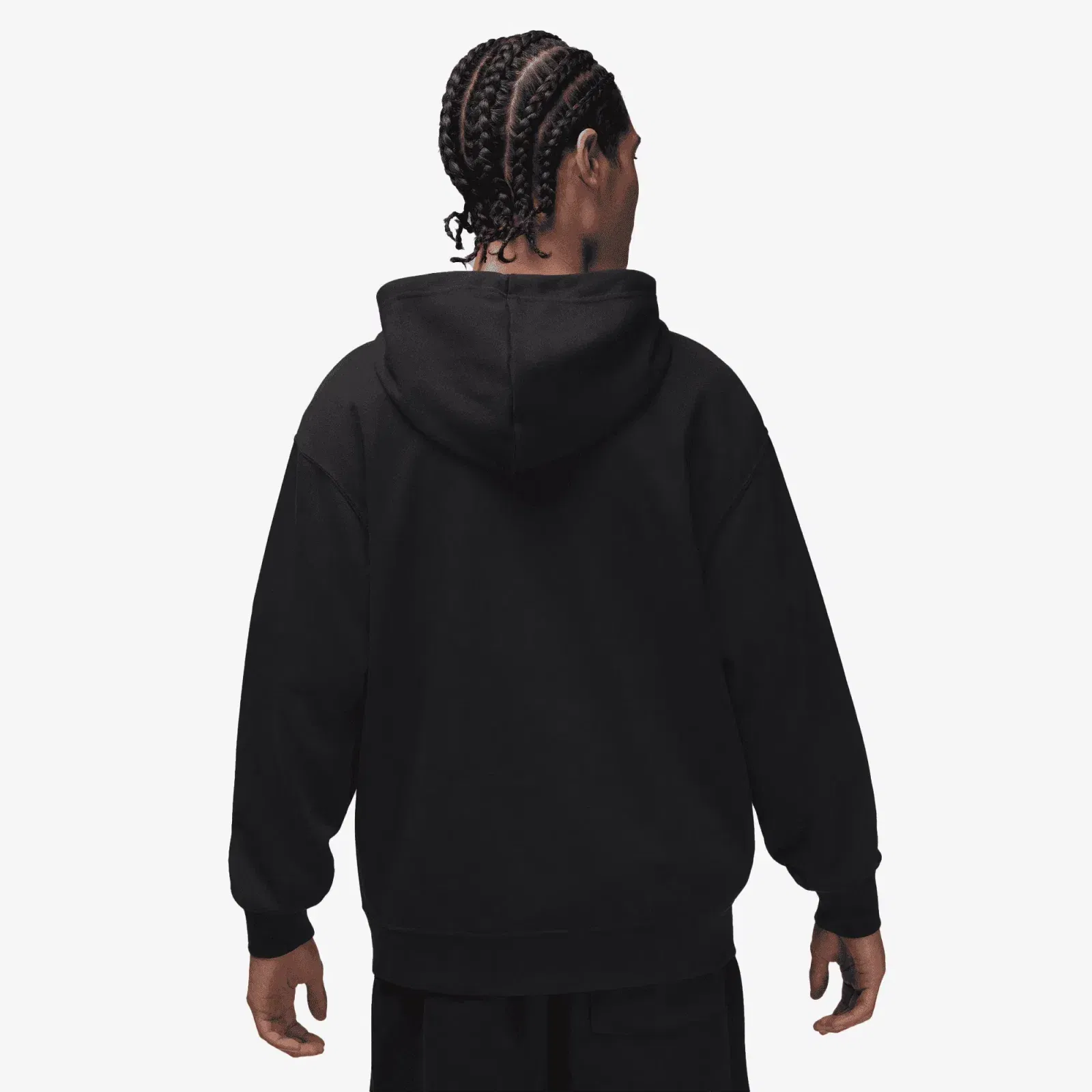 JORDAN BROOKLYN FLEECE { BLACK/WHITE