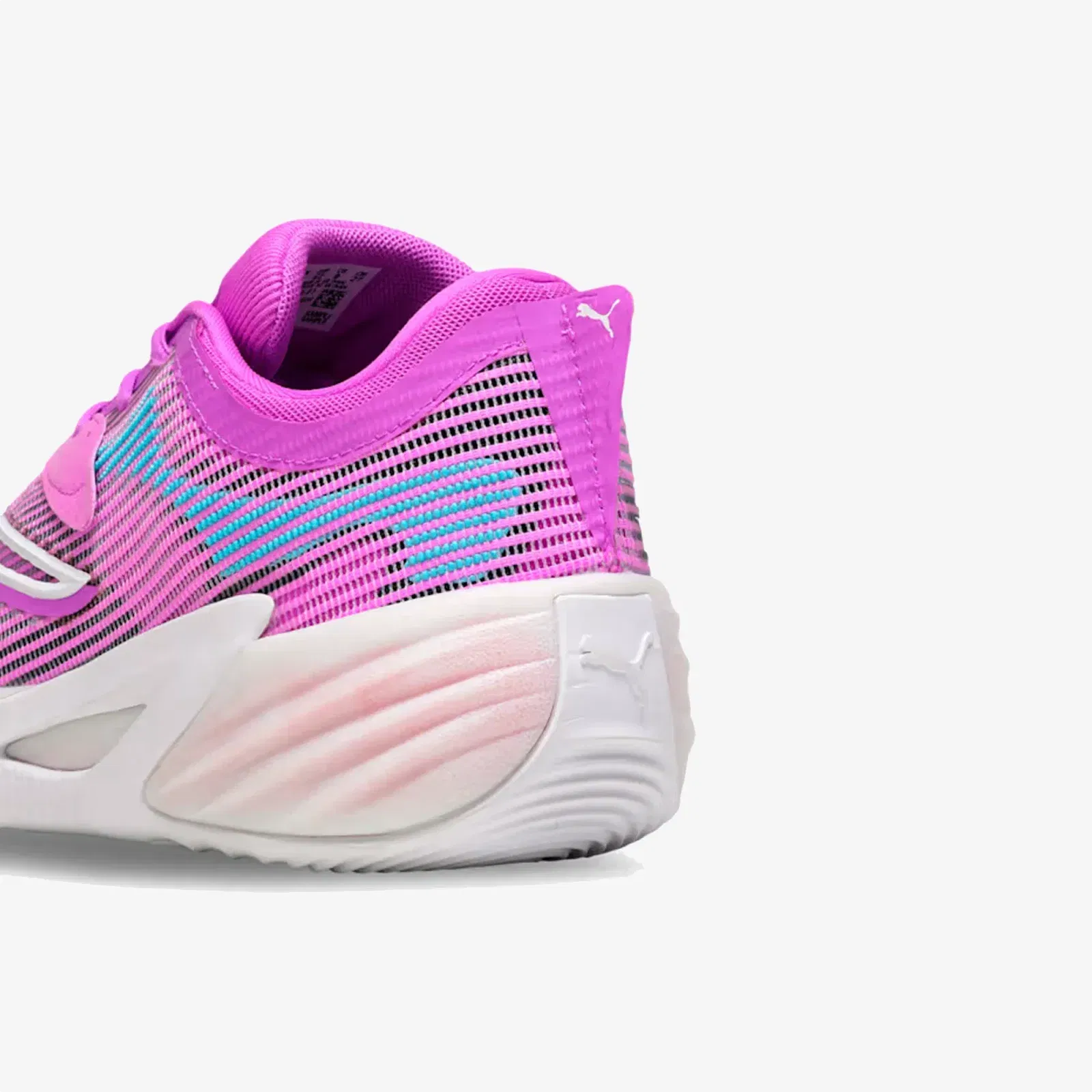 Puma ALL-PRO NITRO 2 HIGH STABILITY { ELECTRIC ORCHID-WHITE