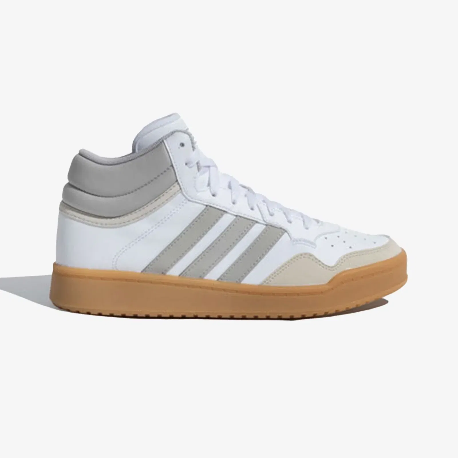 ADIDAS ORIGINALS HOOPS 4.0 MID IKD { FTWWHT/GRETWO/GUM3