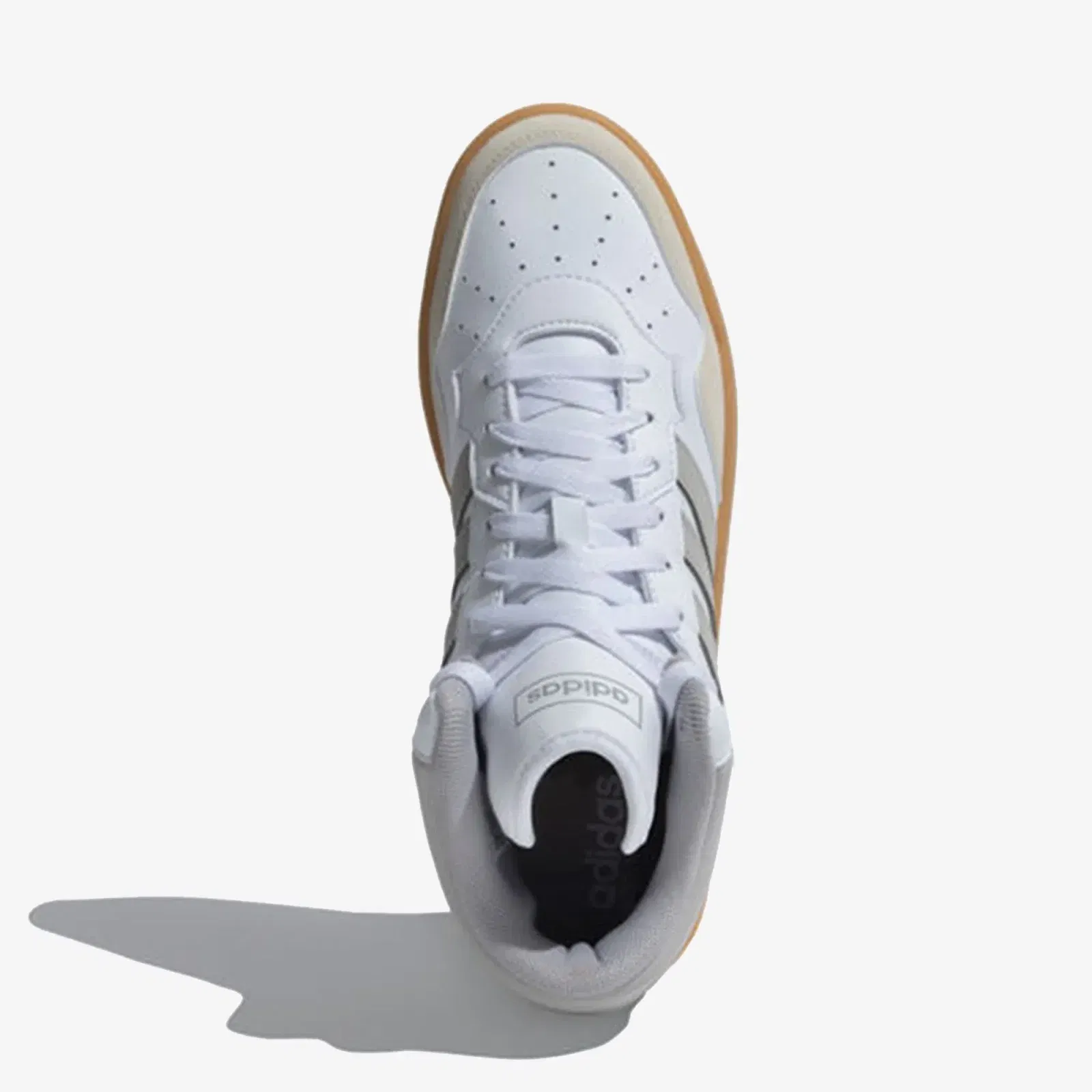 ADIDAS ORIGINALS HOOPS 4.0 MID IKD { FTWWHT/GRETWO/GUM3