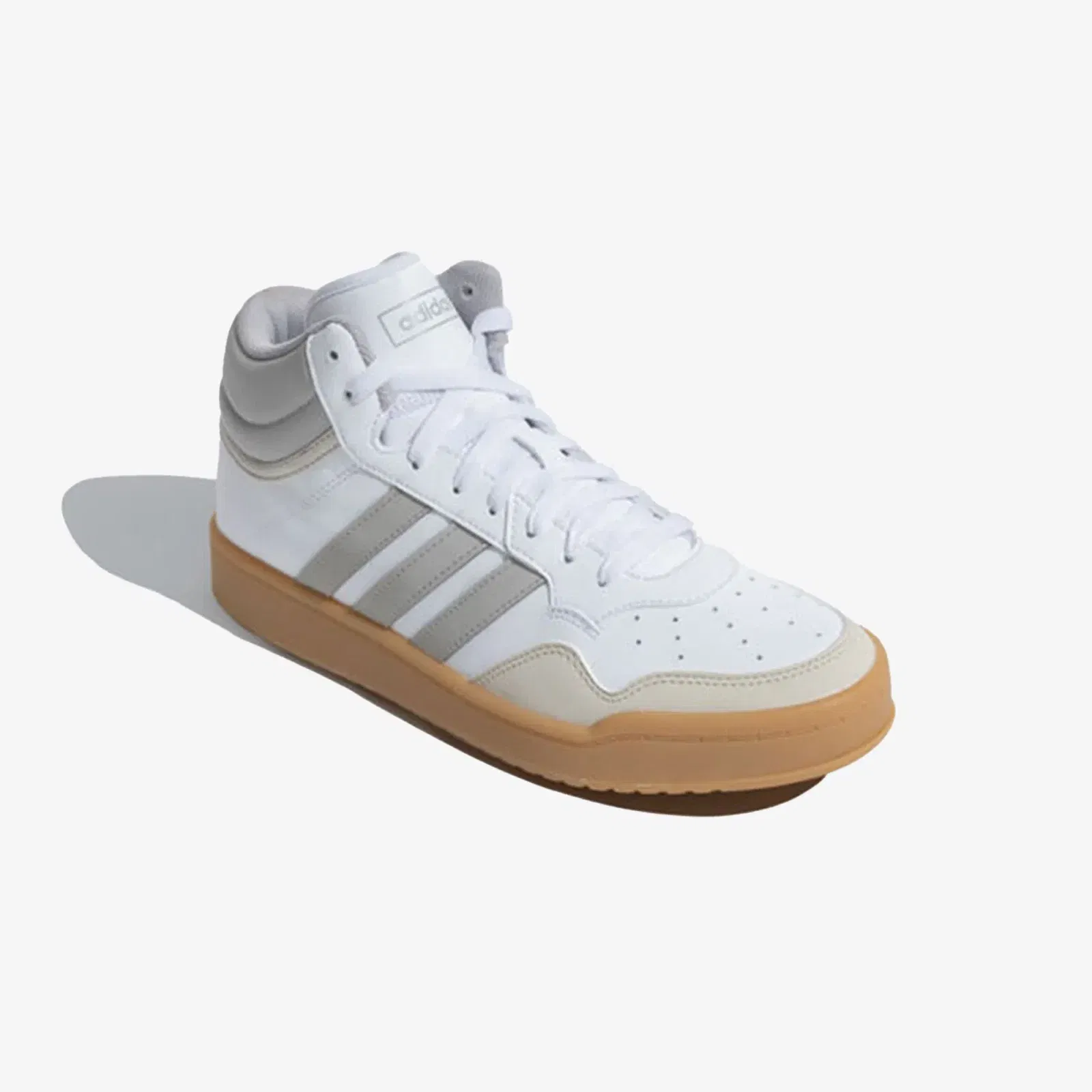 ADIDAS ORIGINALS HOOPS 4.0 MID IKD { FTWWHT/GRETWO/GUM3