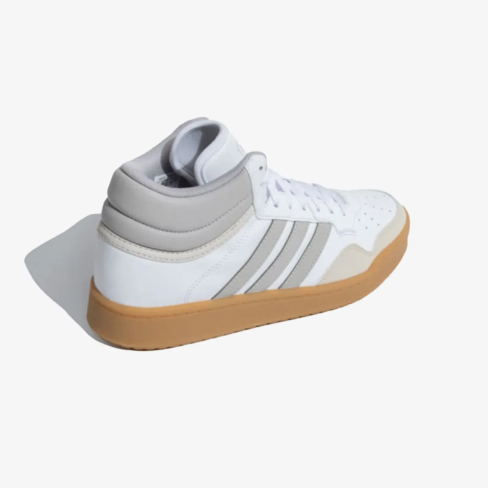 ADIDAS ORIGINALS HOOPS 4.0 MID IKD { FTWWHT/GRETWO/GUM3