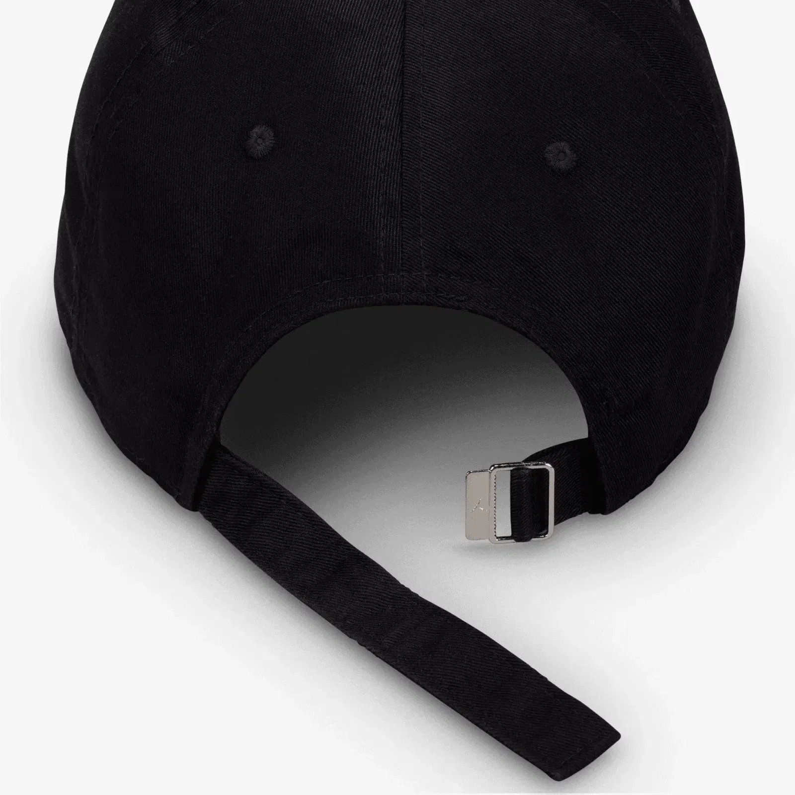 Jordan UNSTRUCTURED CURVED-BILL HAT { BLACK