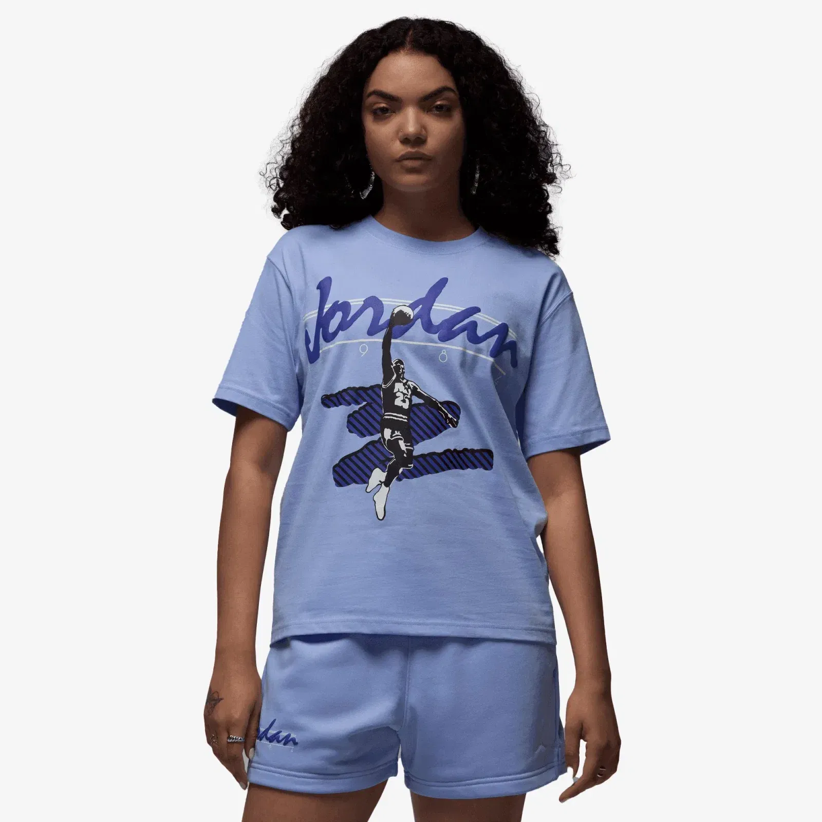 JORDAN GRAPHIC T-SHIRT { ALUMINUM