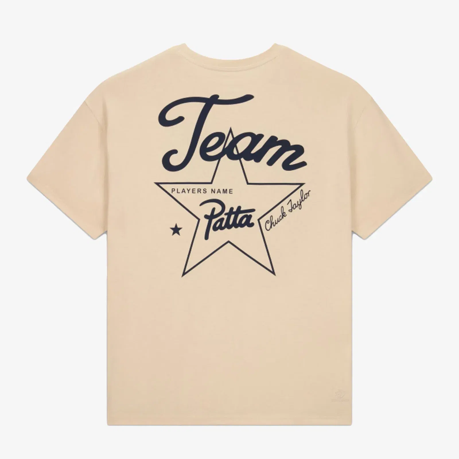 Converse X PATTA ANNIVERSARY TEE NATURAL IVORY { CREAM