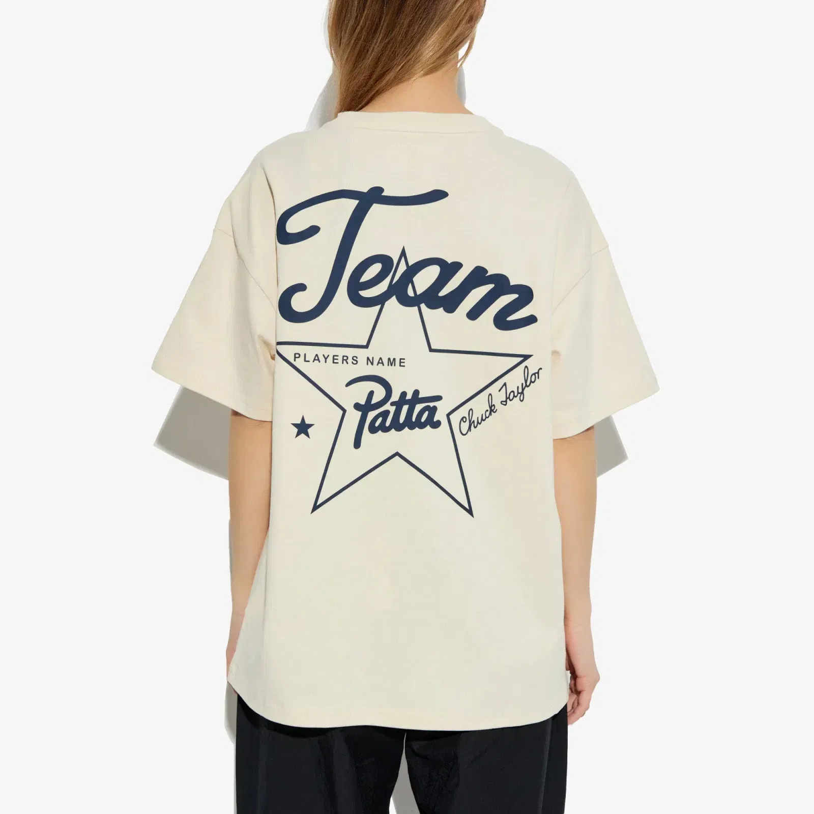 Converse X PATTA ANNIVERSARY TEE NATURAL IVORY { CREAM