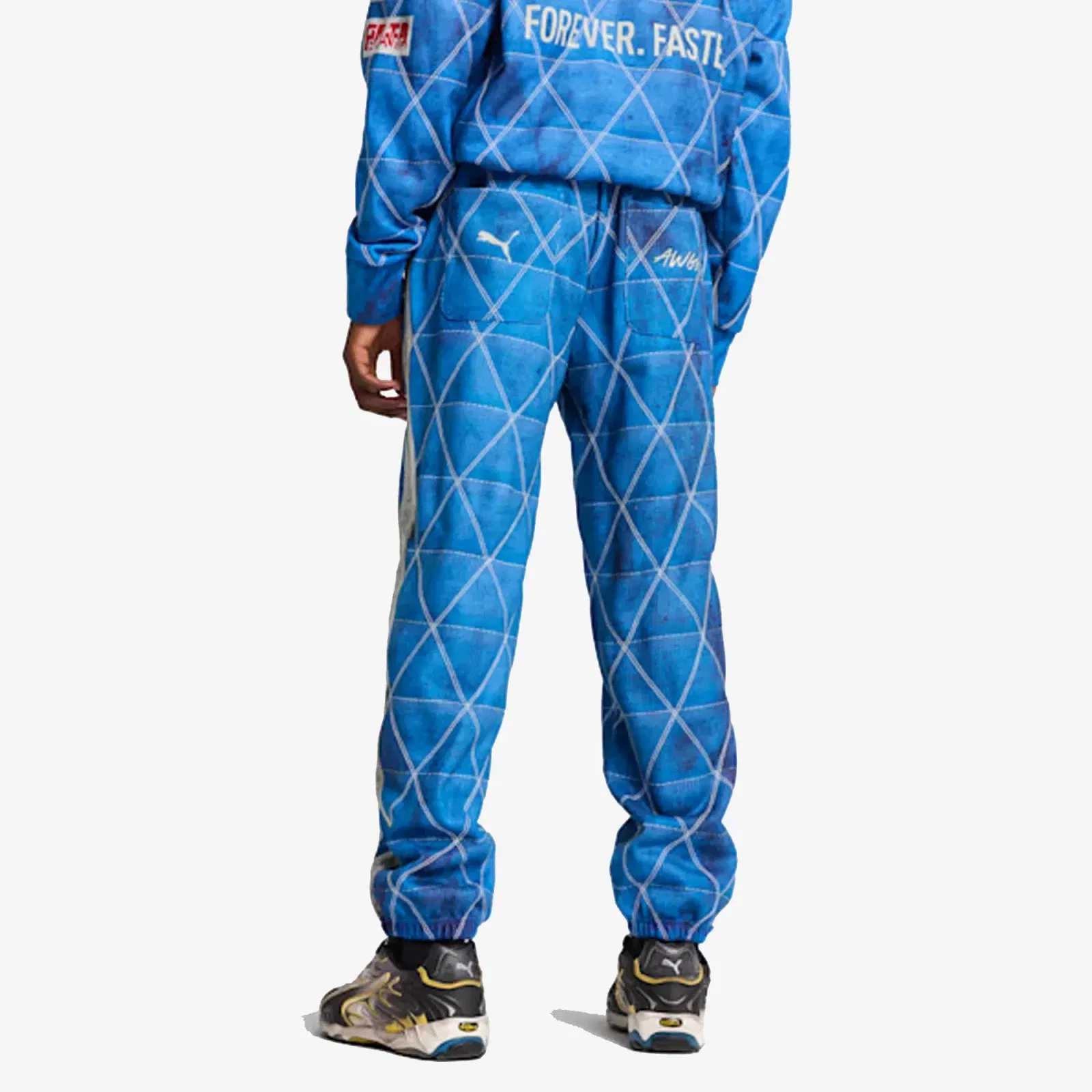 PUMA X A$AP ROCKY QUILTED SWEATPANTS { CLYDE ROYAL