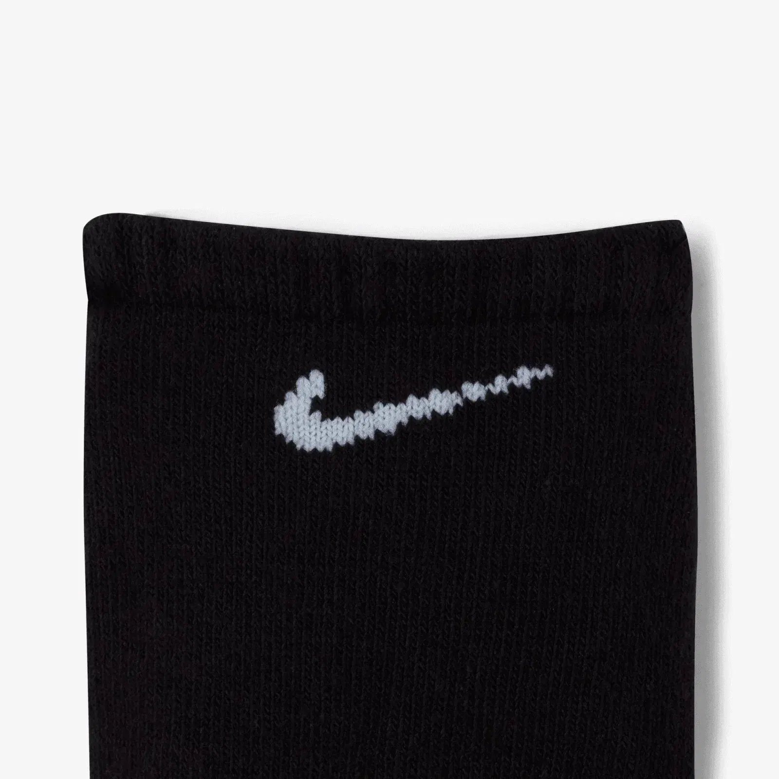NIKE EVERYDAY CUSHIONED TRAINING NO-SHOW SOCKS { BLACK/WHITE