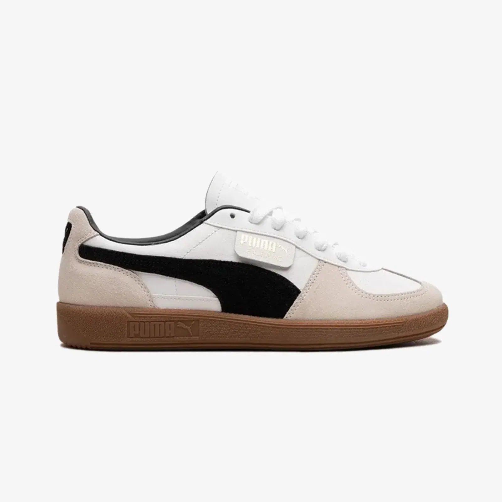 PUMA PALERMO LTH { WHITE\VAPOR GRAY-GUM