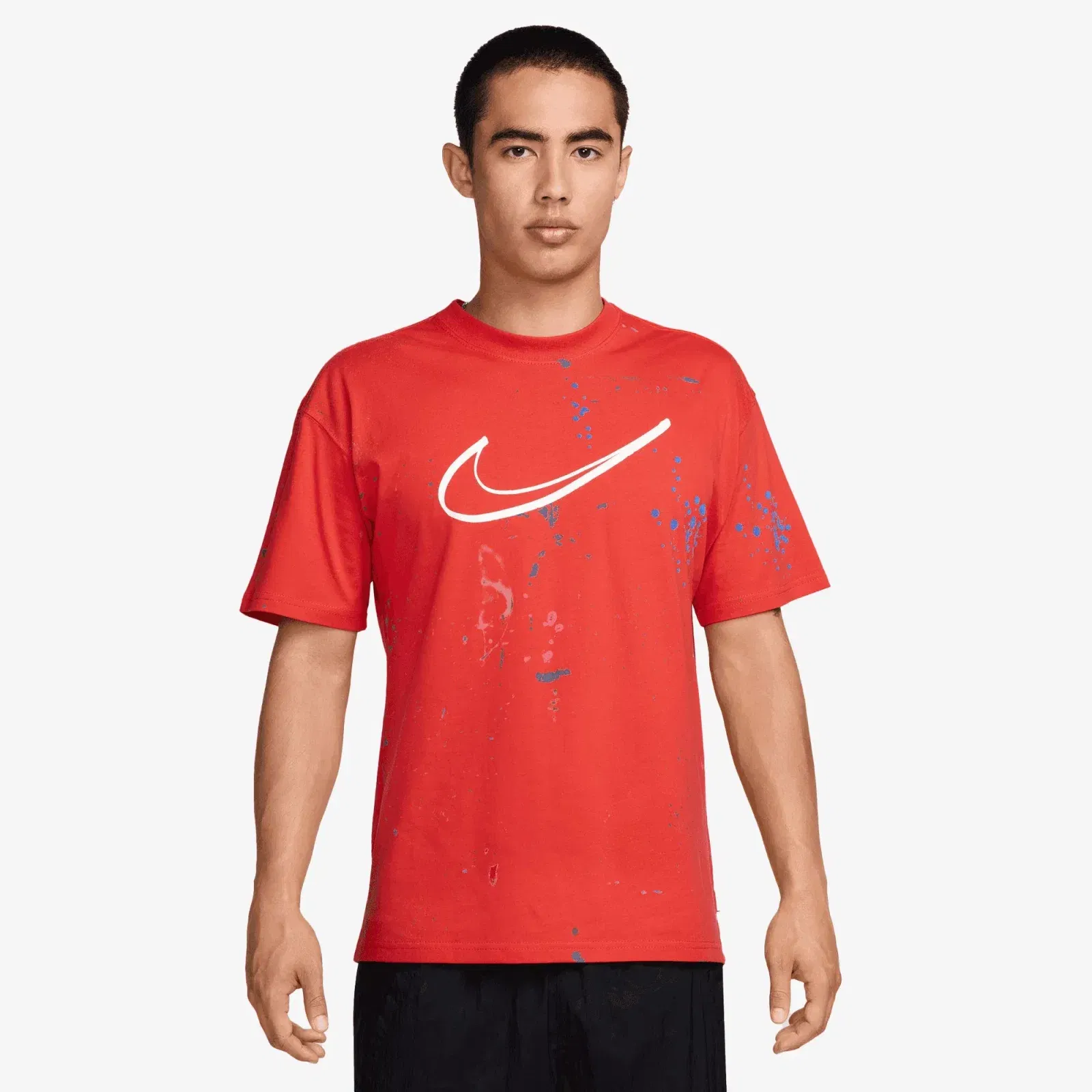 NIKE MAX90 T-SHIRT { LT CRIMSON