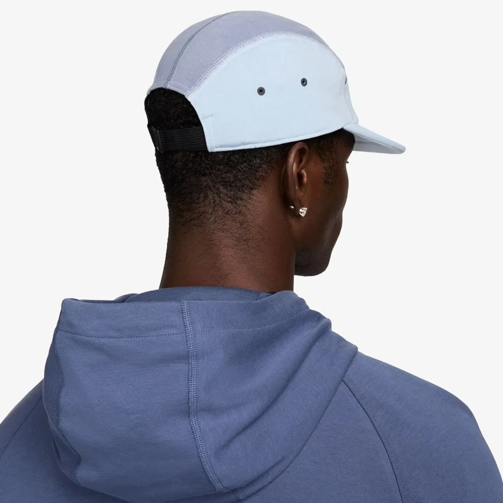 Nike FLY UNSTRUCTURED TECH FLEECE CAP { LT ARMORY BLUE/ASHEN SLATE/BLACK