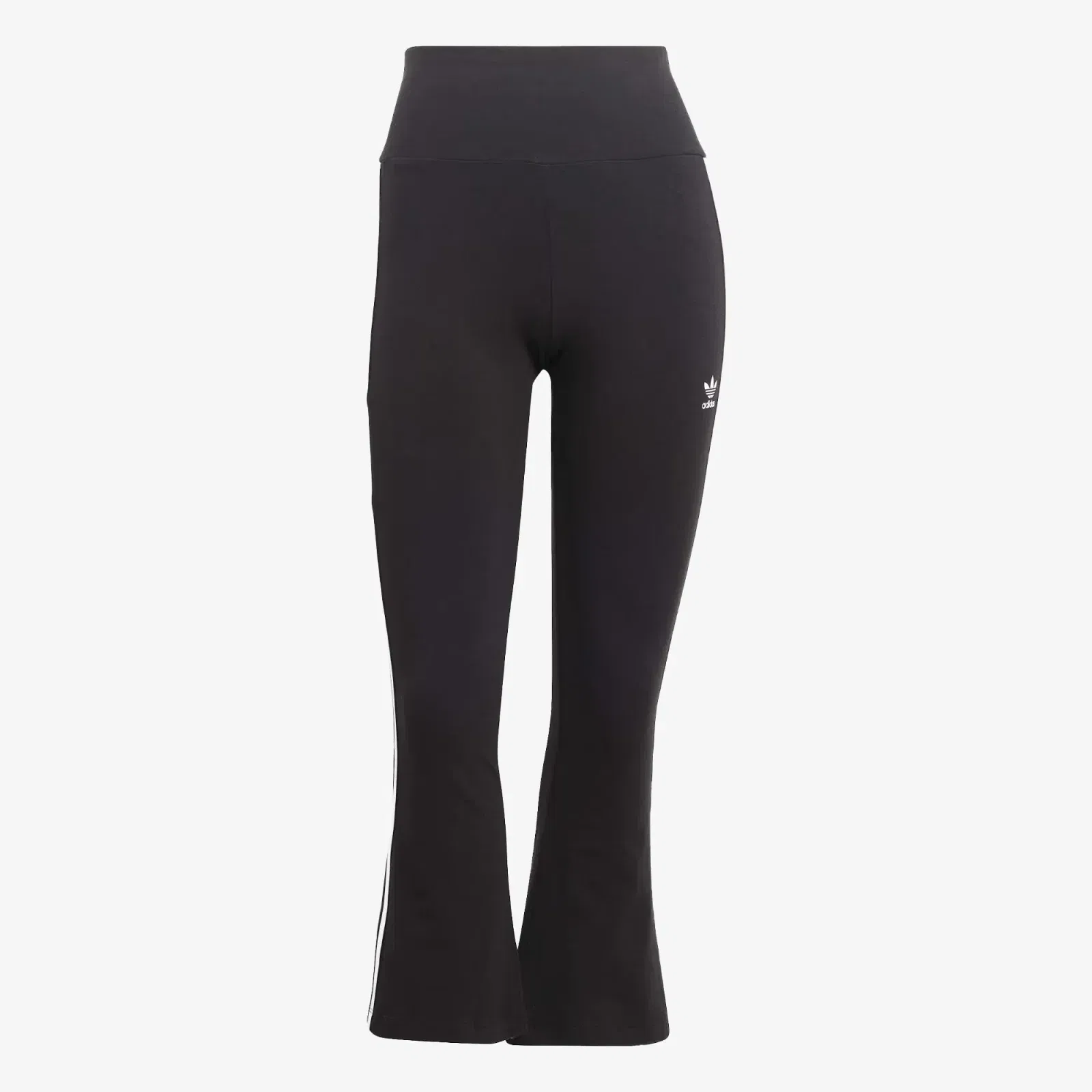 Adidas Originals ADICOLOR CLASSICS 3-STRIPES 7/8 FLARE LEGGINGS { BALCK