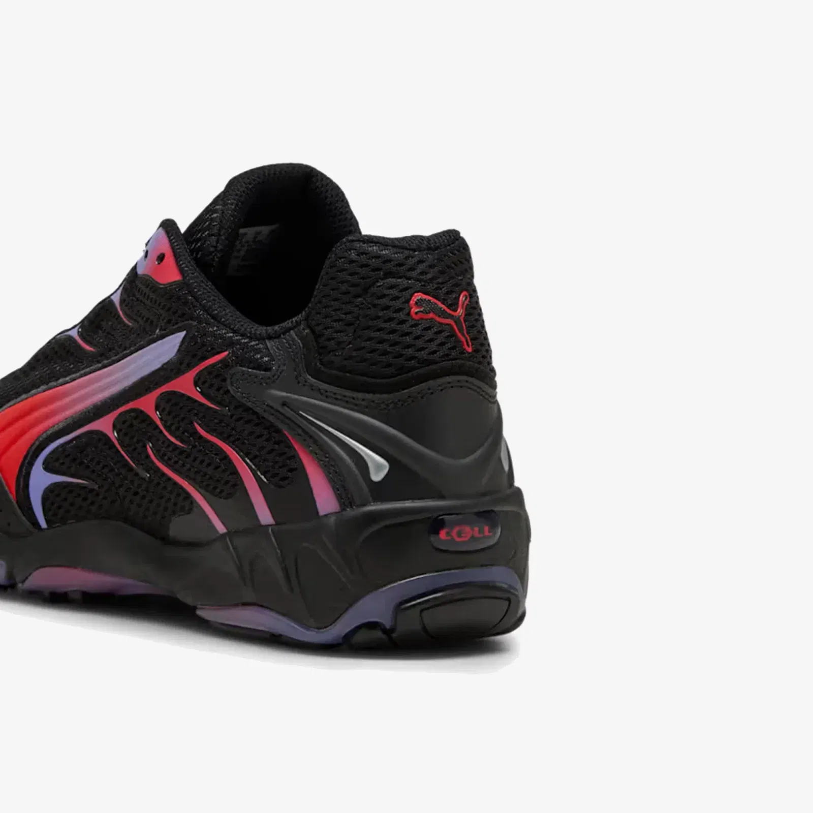 PUMA INHALE LIGHTWEIGHT CASUAL { PUMA BLACK/RED